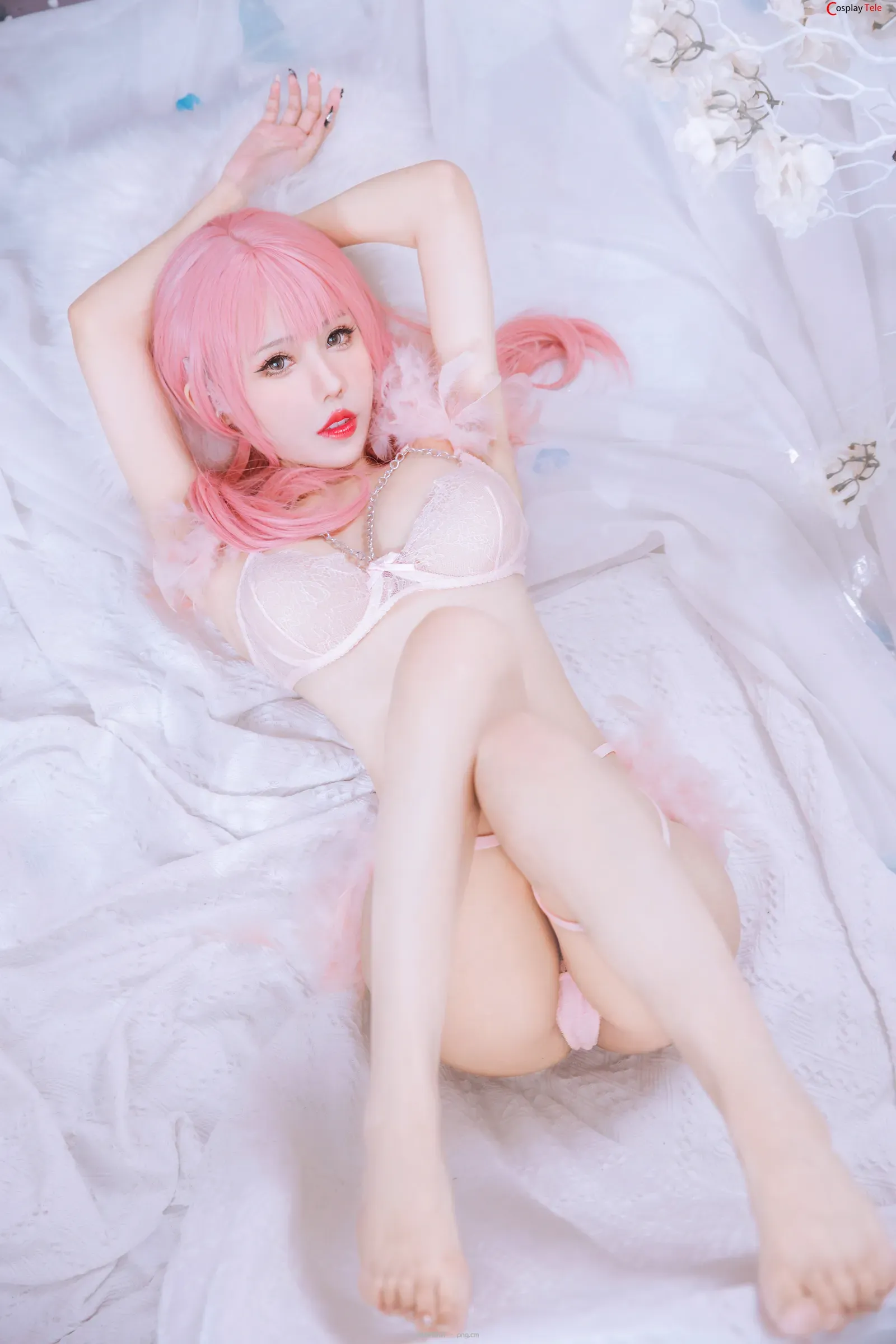 Xinnny98 (仙女月) – Bikini Pink “50 photos”-35