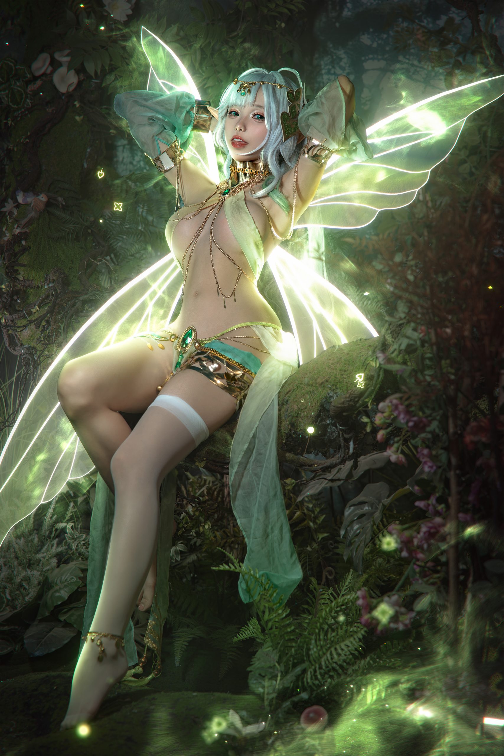 咬一口兔娘 (Yaokoututu) cosplay Nahida – Genshin Impact