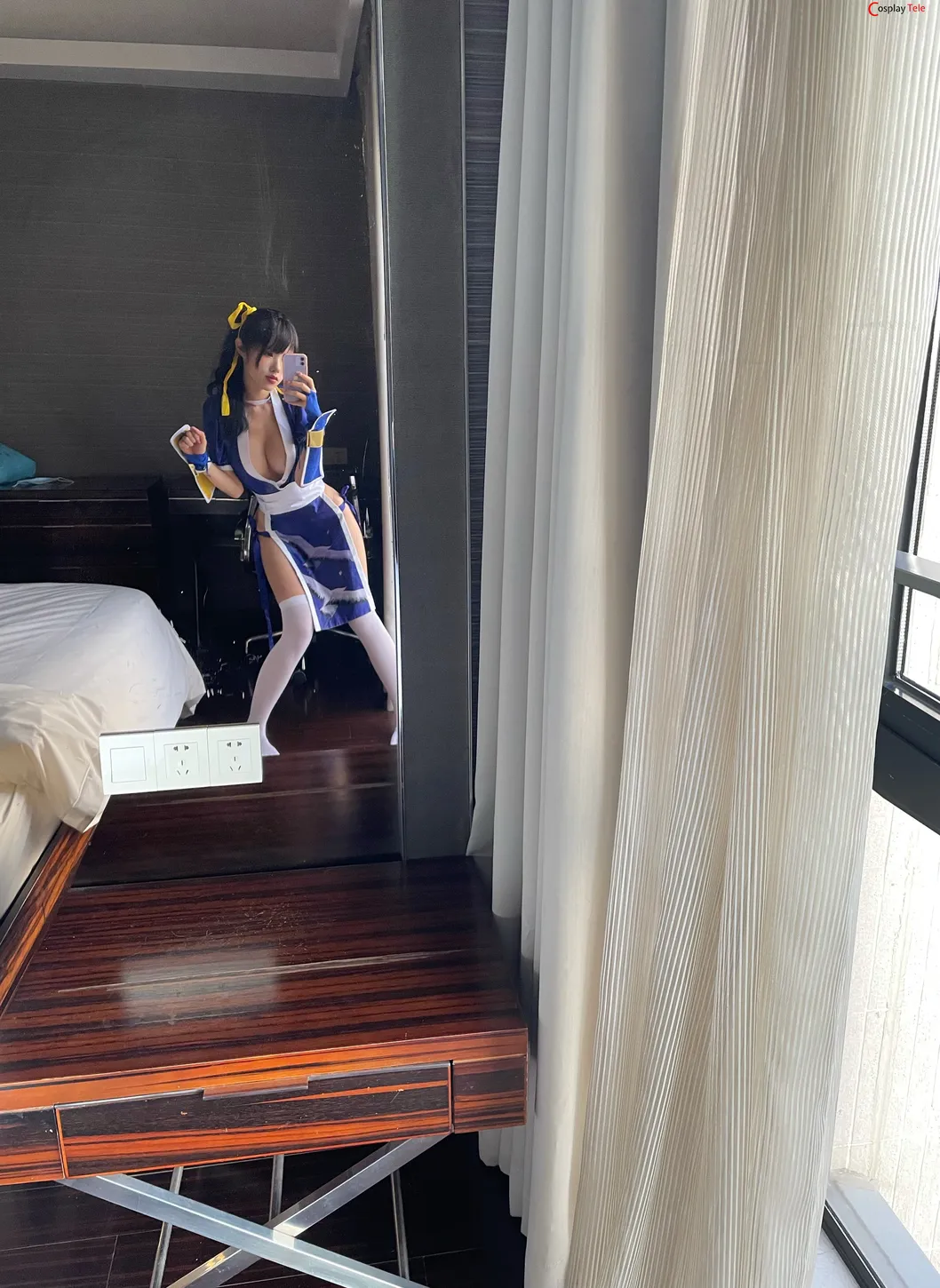 钛合金TiTi cosplay Kasumi – Dead or Alive “39 photos”-5