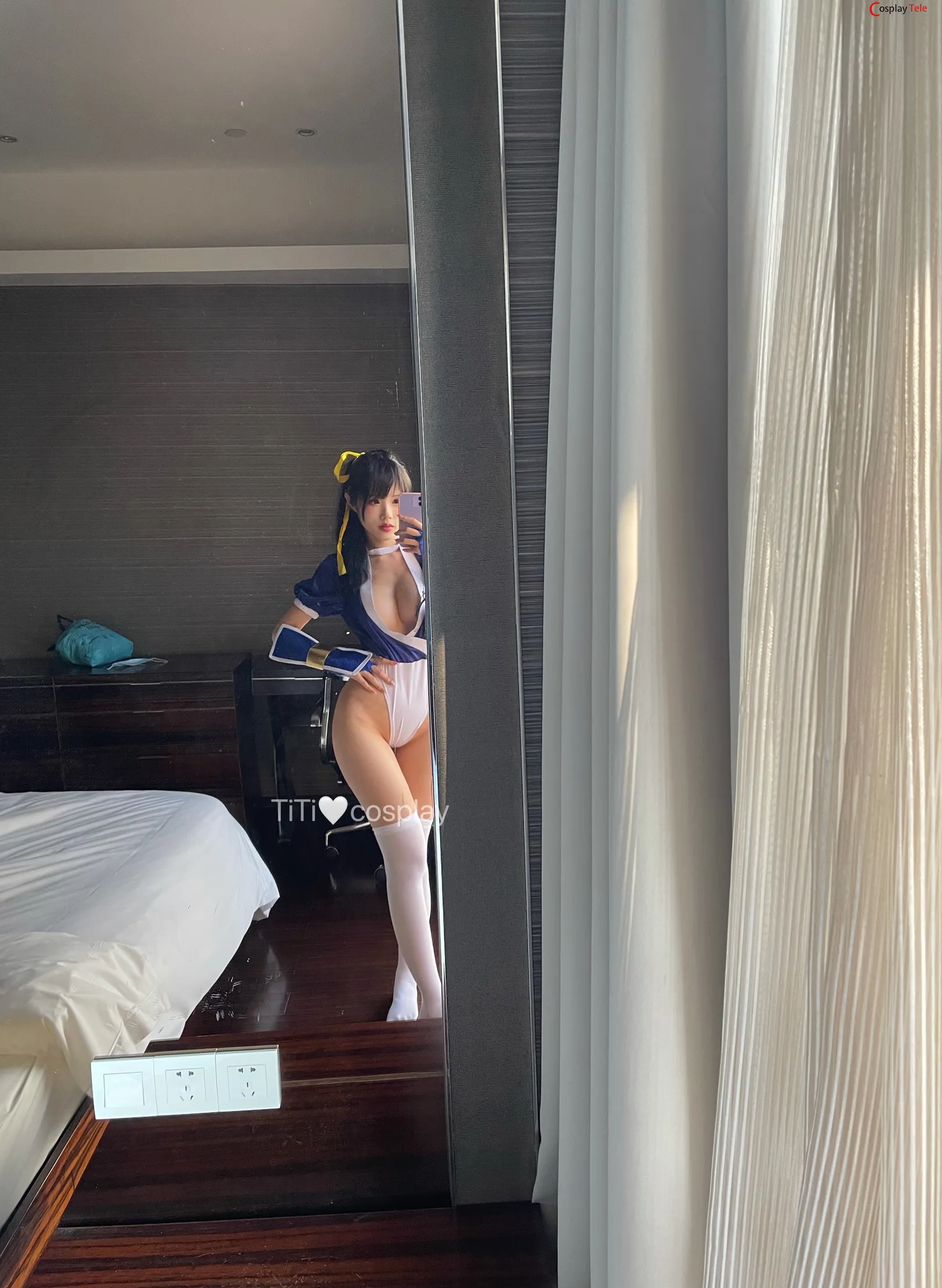 钛合金TiTi cosplay Kasumi – Dead or Alive “39 photos”-7