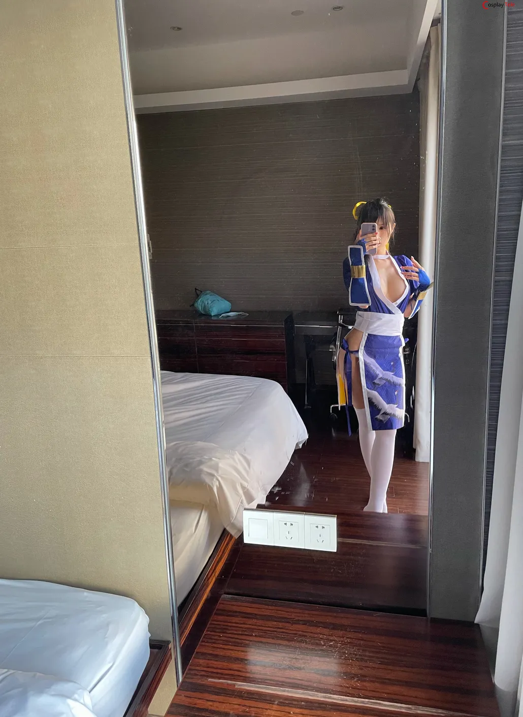 钛合金TiTi cosplay Kasumi – Dead or Alive “39 photos”-16