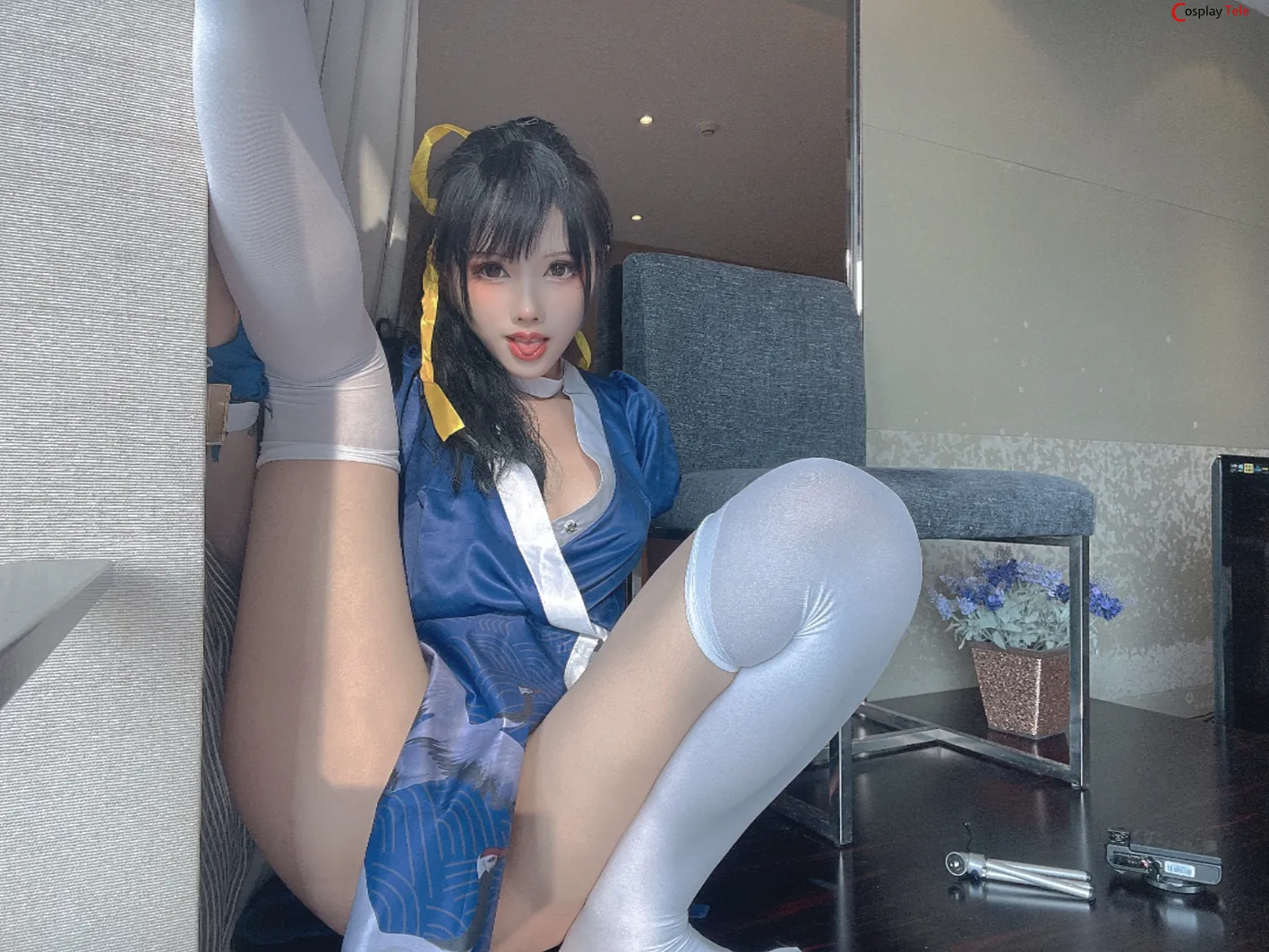 钛合金TiTi cosplay Kasumi – Dead or Alive “39 photos”-20