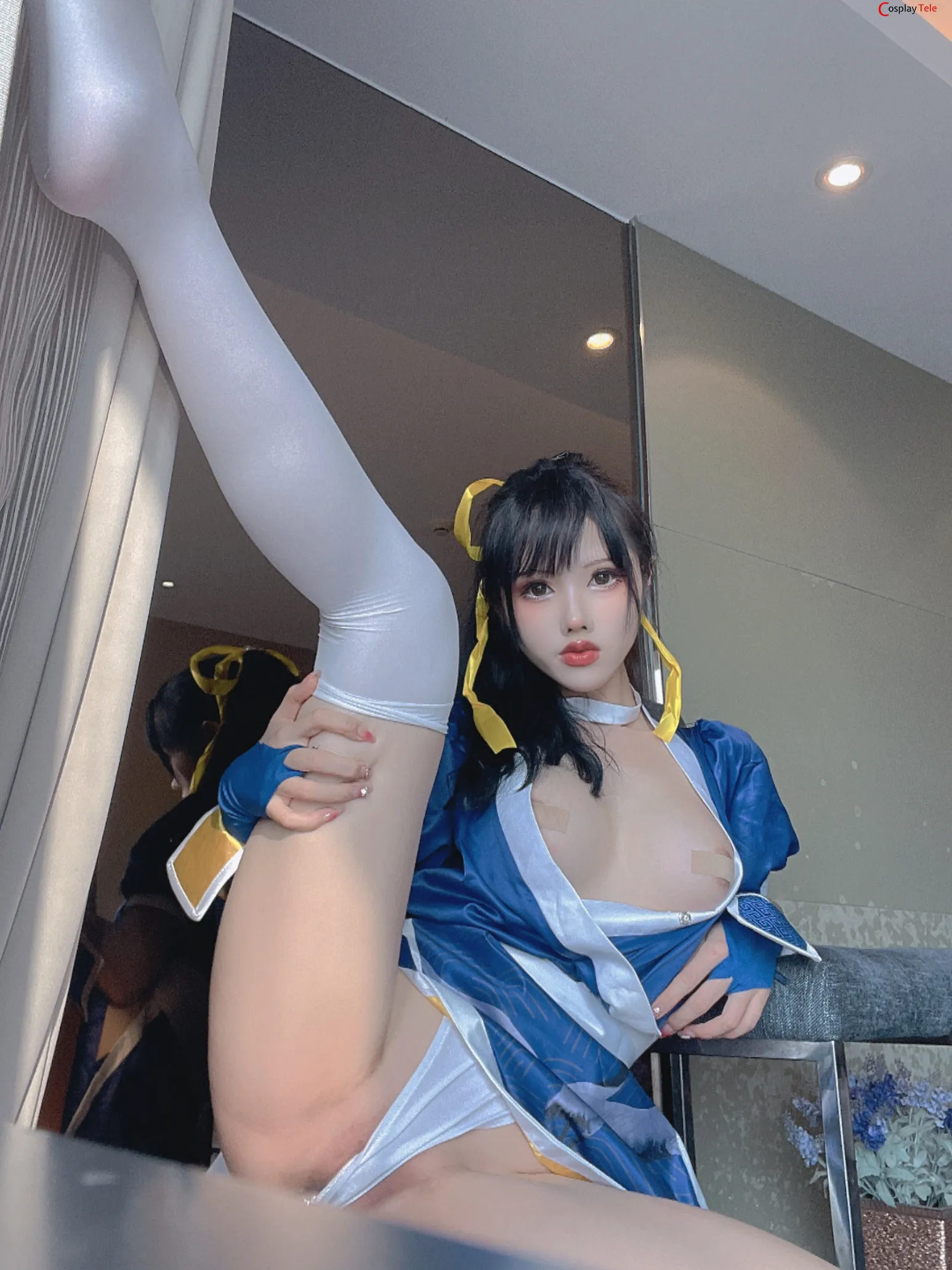钛合金TiTi cosplay Kasumi – Dead or Alive “39 photos”-31