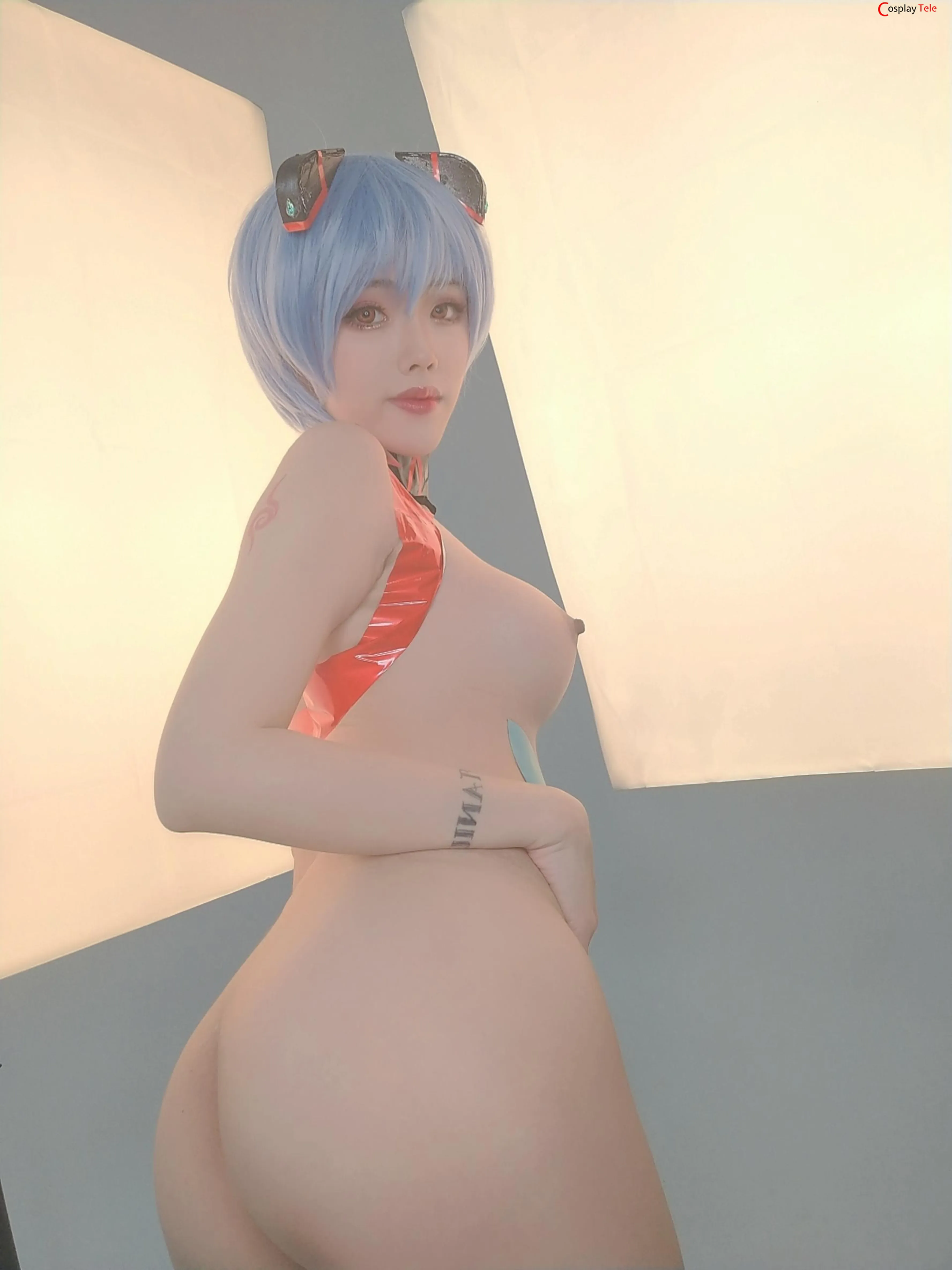 钛合金TiTi cosplay Rei Ayanami – Evangelion “99 photos”-93