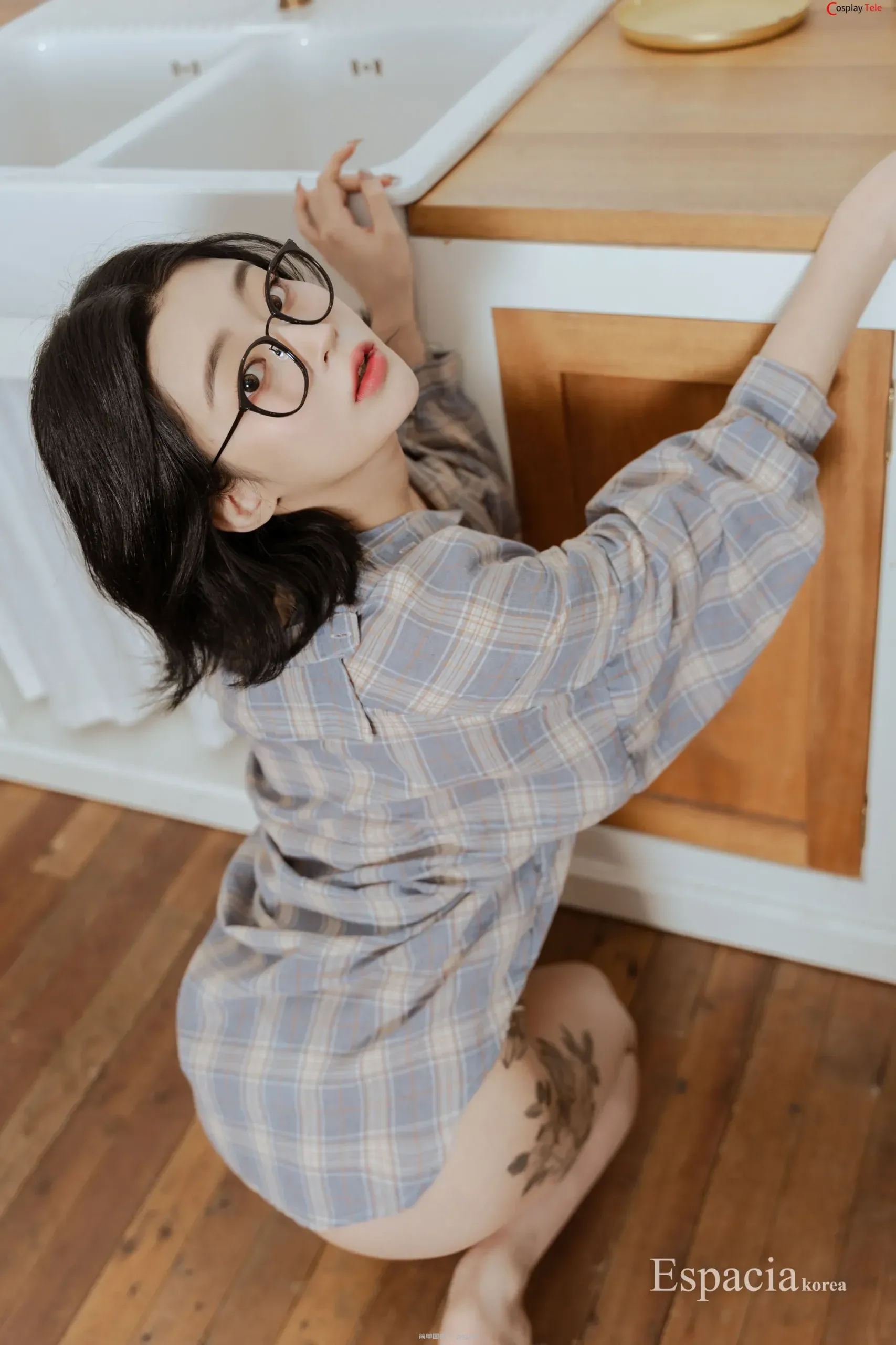 Espacia Korea – Rahee – Glasses girl “50 photos”-2