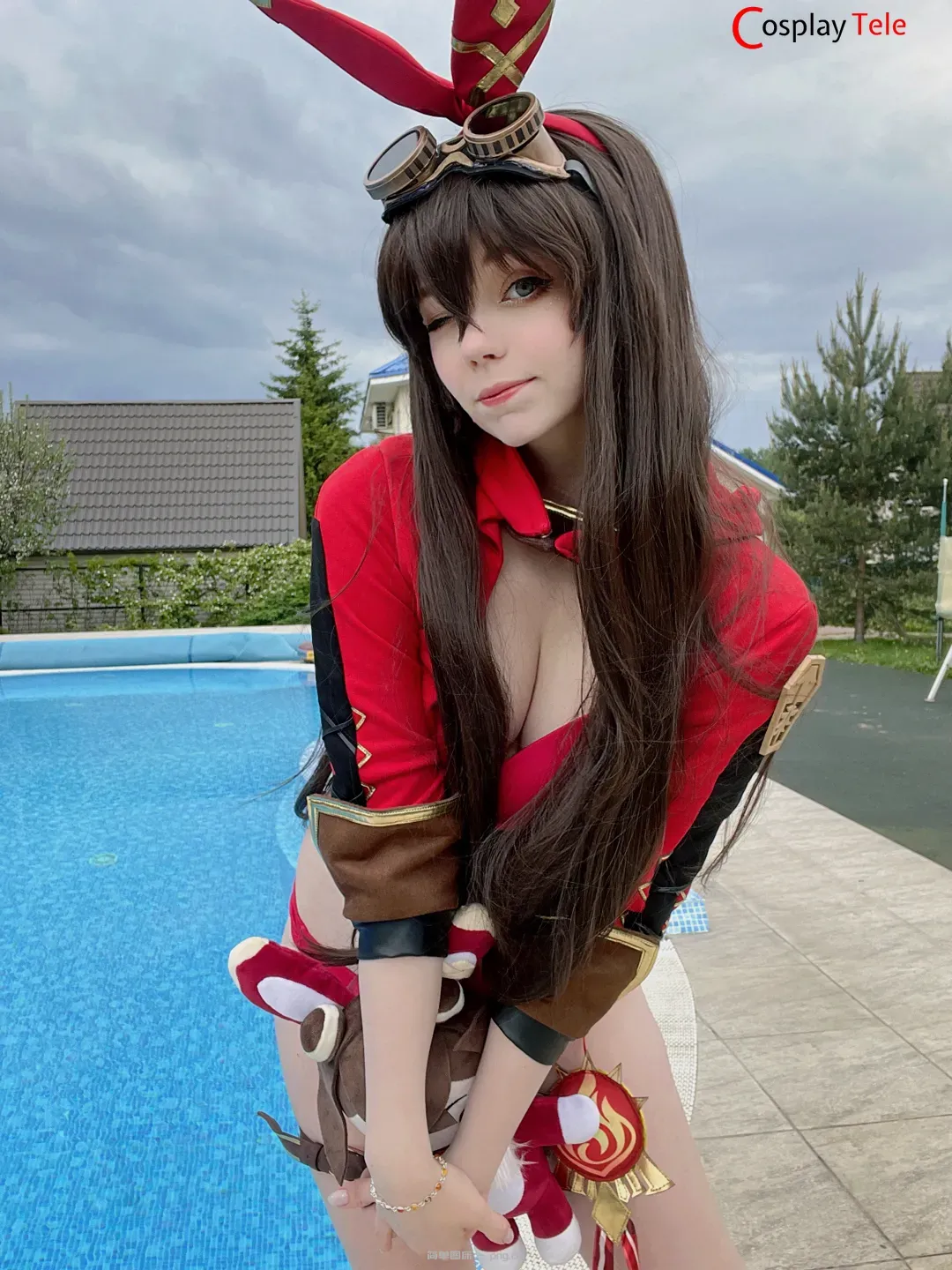 CatiCornplay cosplay Amber – Genshin Impact “20 photos”-17