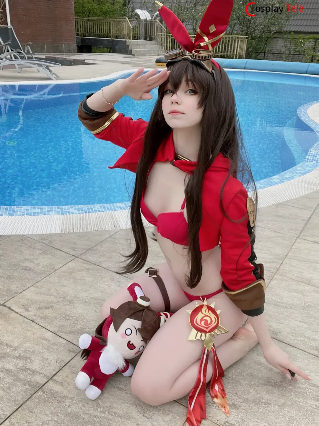 CatiCornplay cosplay Amber – Genshin Impact “20 photos”-18