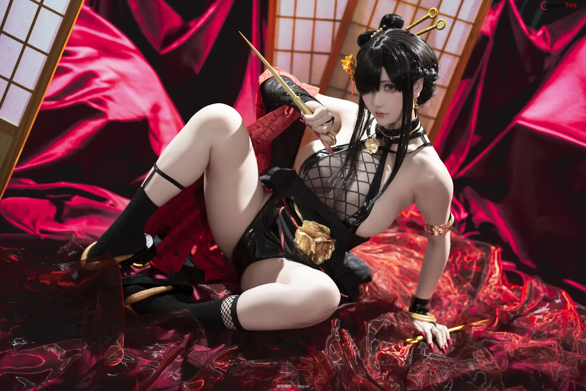 Hoshilily (星之迟迟) cosplay Yor Forger – Spy x Family “70 photos and 4 videos”-16