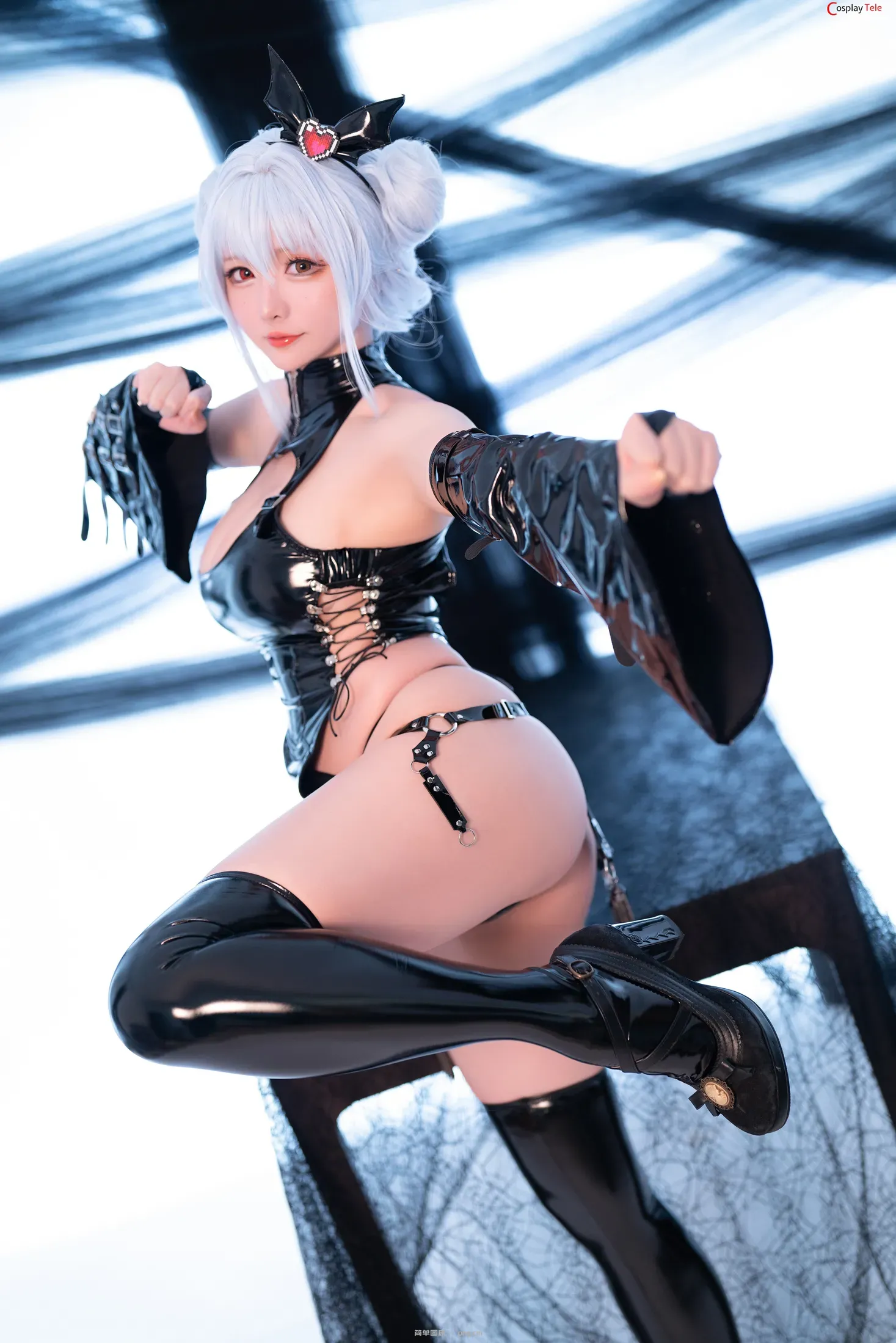 Hoshilily (星之迟迟) – Little blue devil “59 photos and 1 video”-12