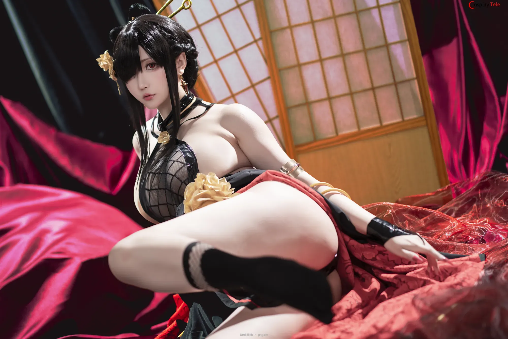 Hoshilily (星之迟迟) cosplay Yor Forger – Spy x Family “70 photos and 4 videos”-22