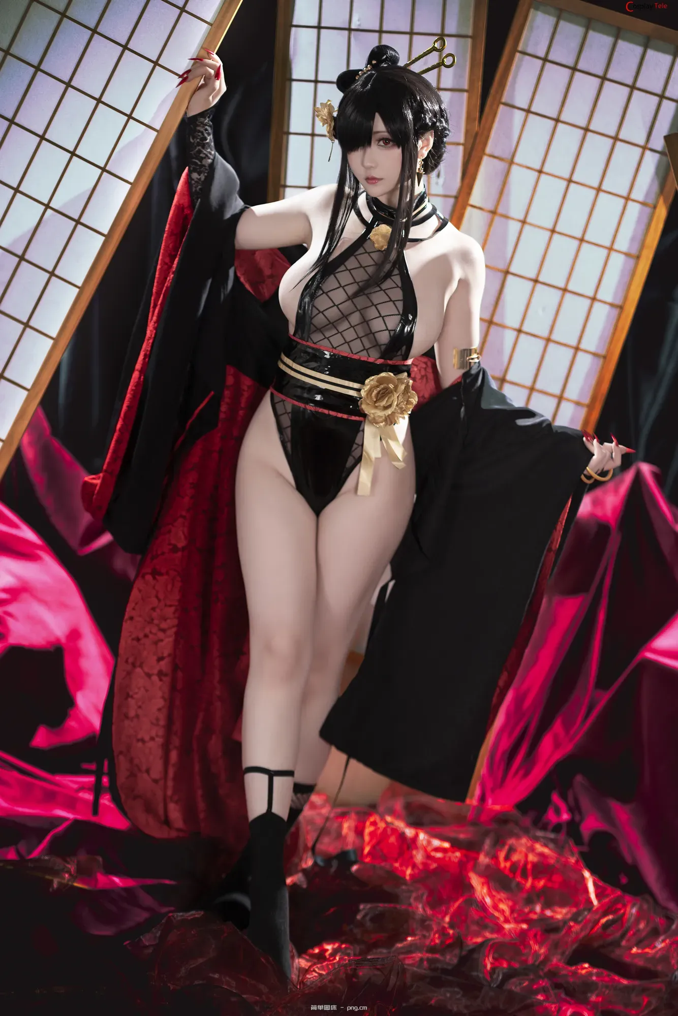 Hoshilily (星之迟迟) cosplay Yor Forger – Spy x Family “70 photos and 4 videos”-39