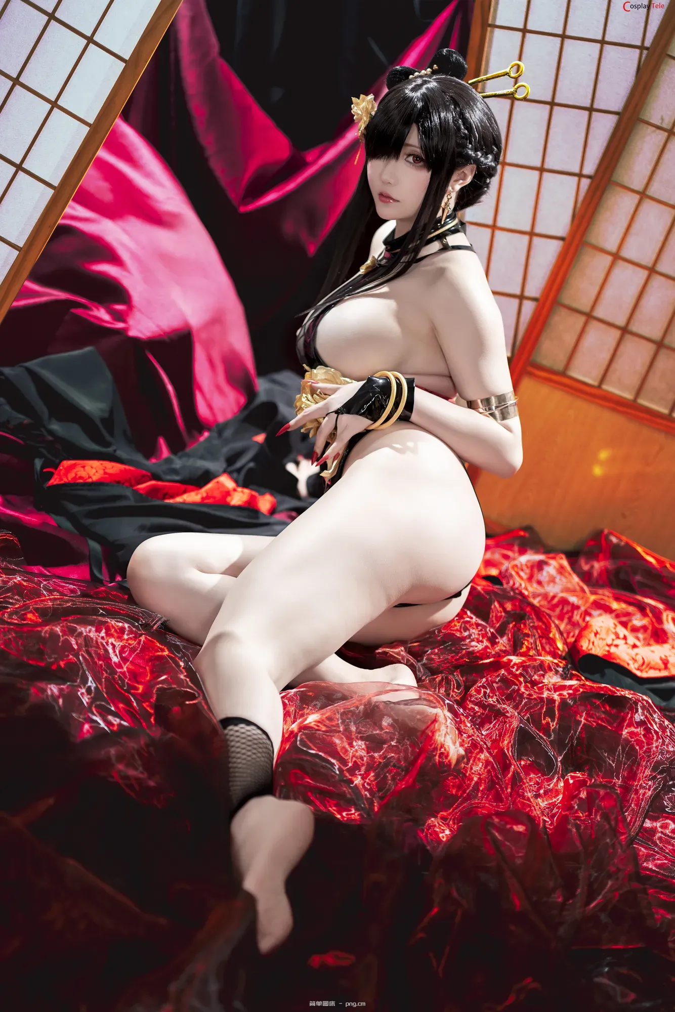 Hoshilily (星之迟迟) cosplay Yor Forger – Spy x Family “70 photos and 4 videos”-47