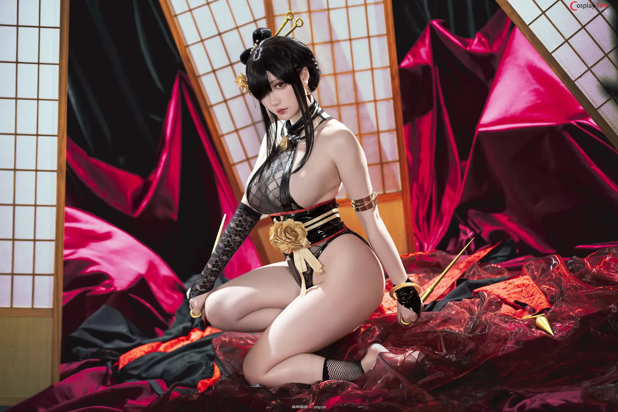 Hoshilily (星之迟迟) cosplay Yor Forger – Spy x Family “70 photos and 4 videos”-57