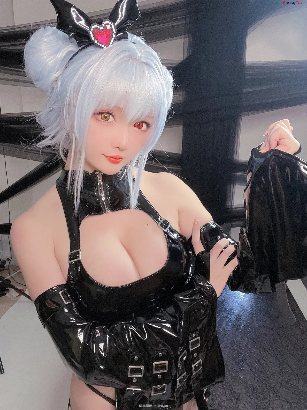 Hoshilily (星之迟迟) – Little blue devil “59 photos and 1 video”-49