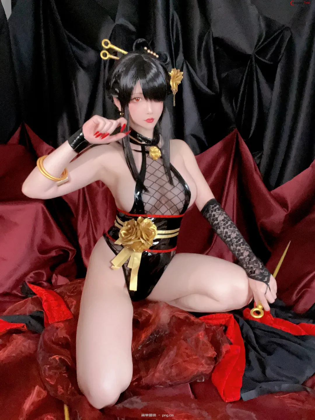 Hoshilily (星之迟迟) cosplay Yor Forger – Spy x Family “70 photos and 4 videos”-63