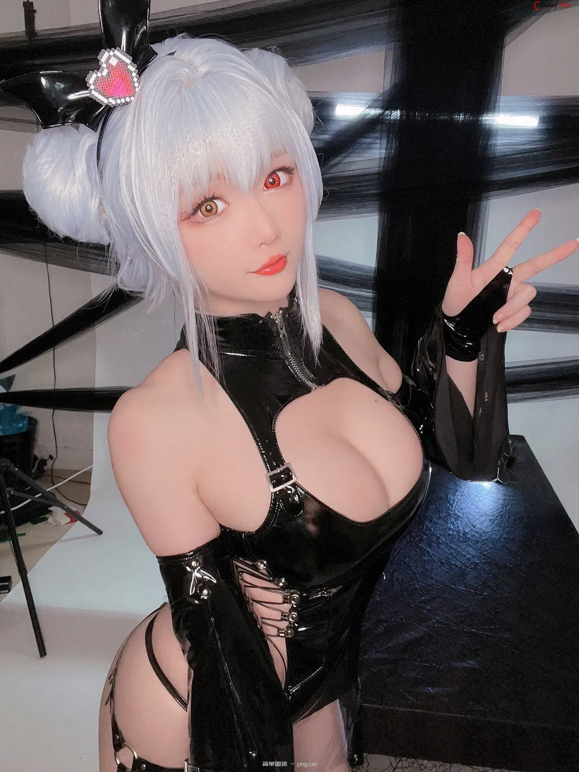 Hoshilily (星之迟迟) – Little blue devil “59 photos and 1 video”-53