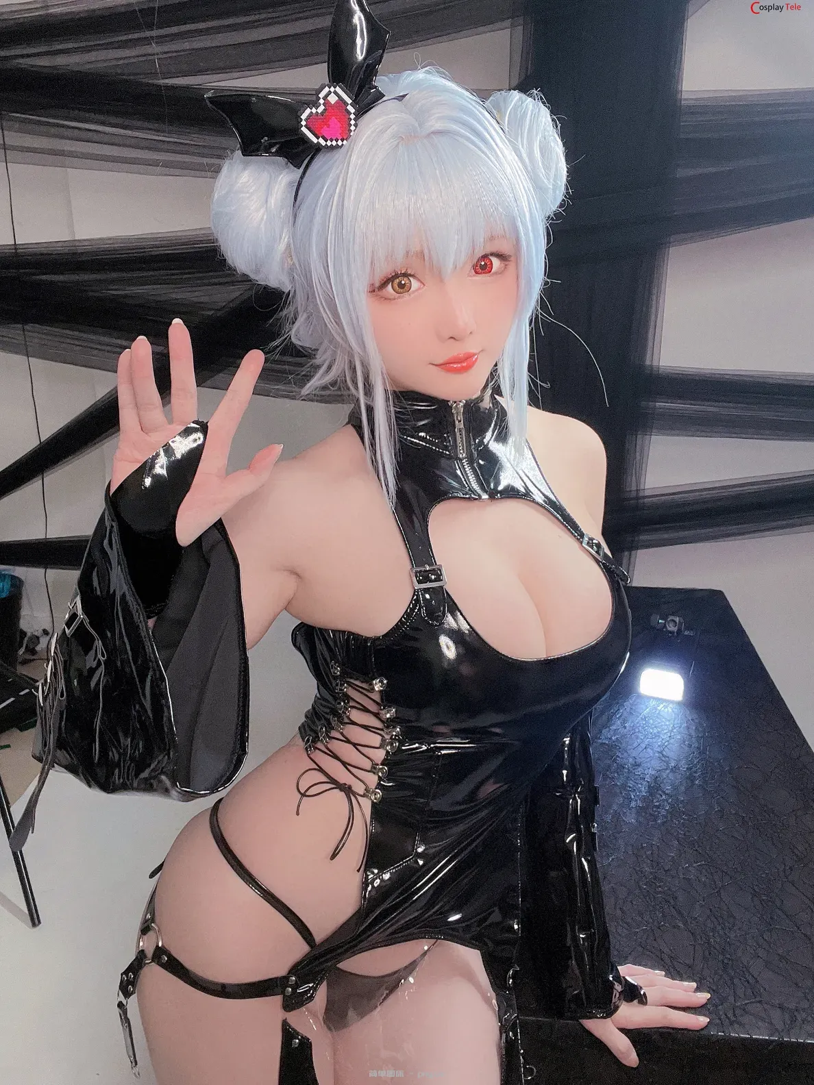 Hoshilily (星之迟迟) – Little blue devil “59 photos and 1 video”-56