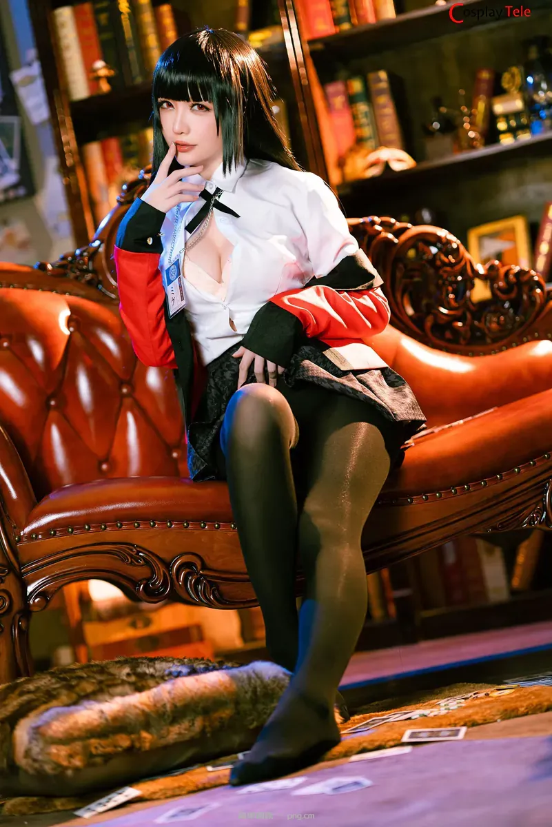 Hoshilily (星之迟迟) cosplay Jabami Yumeko – Kakegurui “45 photos”-3