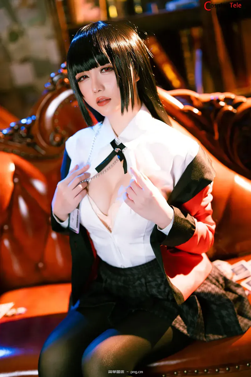 Hoshilily (星之迟迟) cosplay Jabami Yumeko – Kakegurui “45 photos”-15