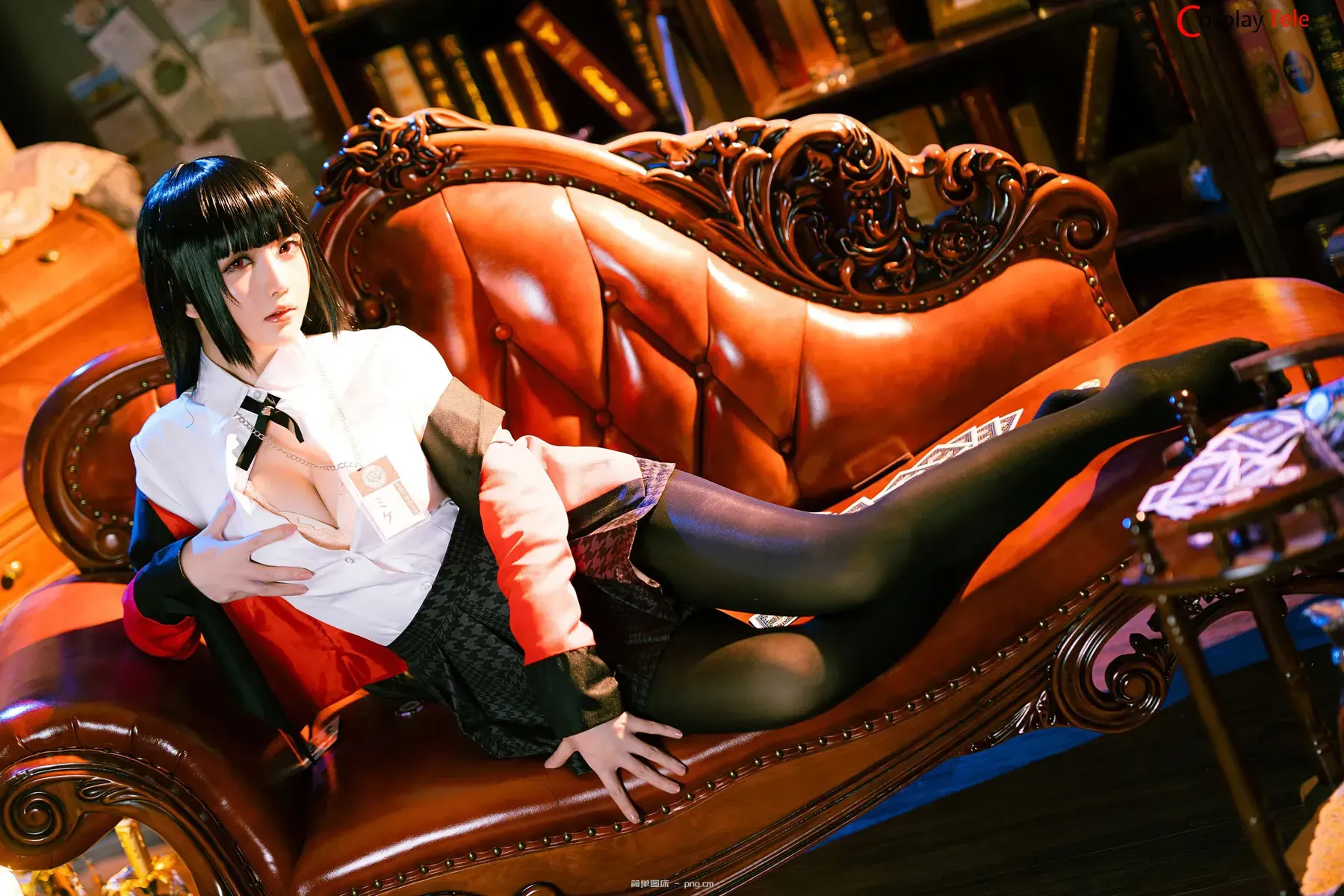 Hoshilily (星之迟迟) cosplay Jabami Yumeko – Kakegurui “45 photos”-32
