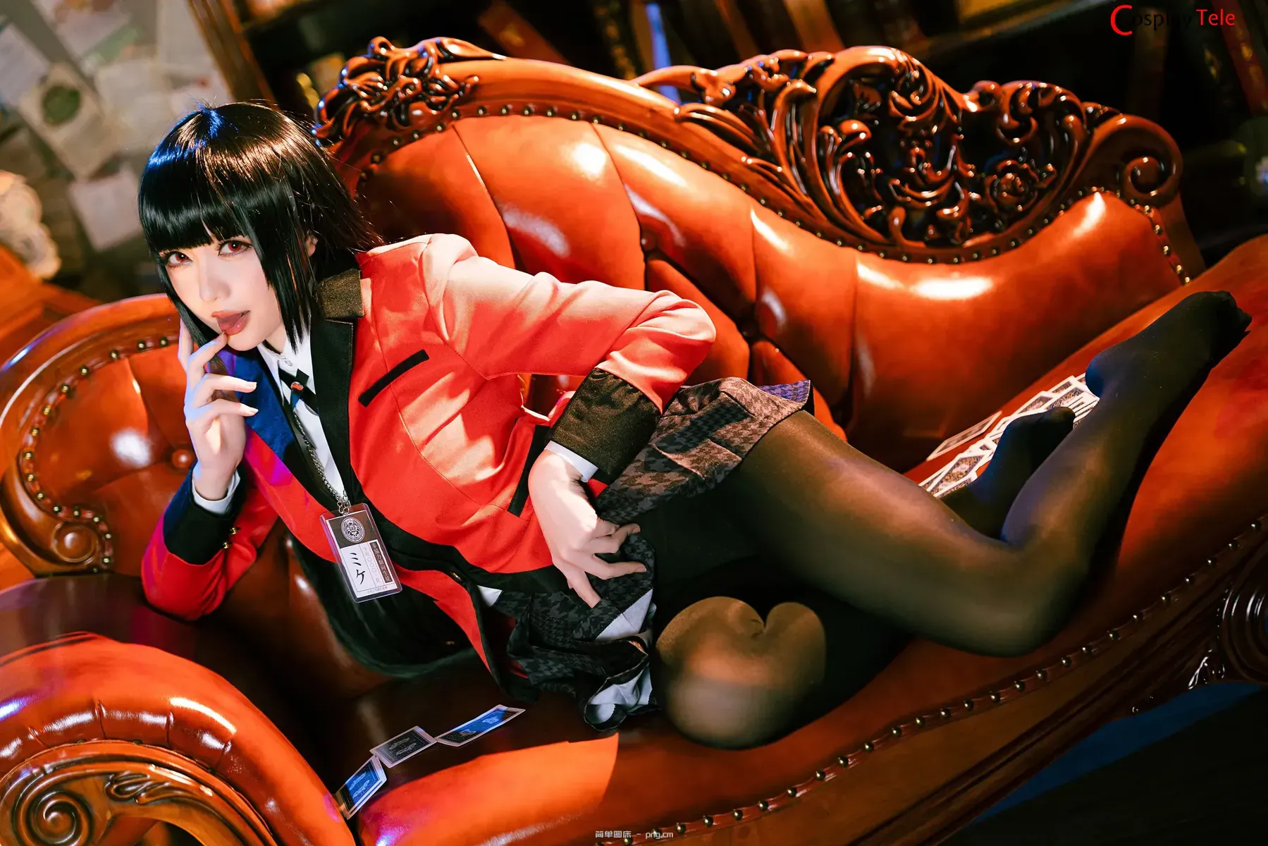 Hoshilily (星之迟迟) cosplay Jabami Yumeko – Kakegurui “45 photos”-45