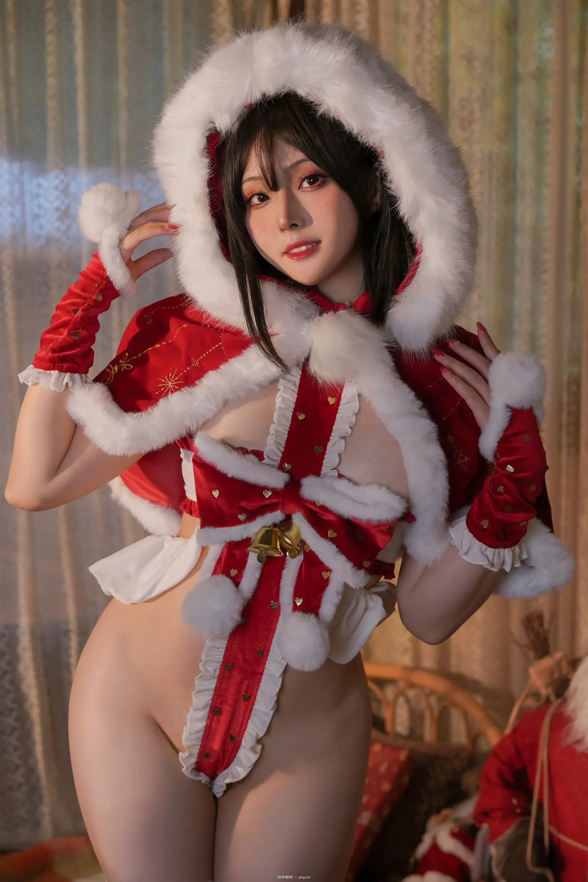 Natsuko_夏夏子 Christmas snow elf