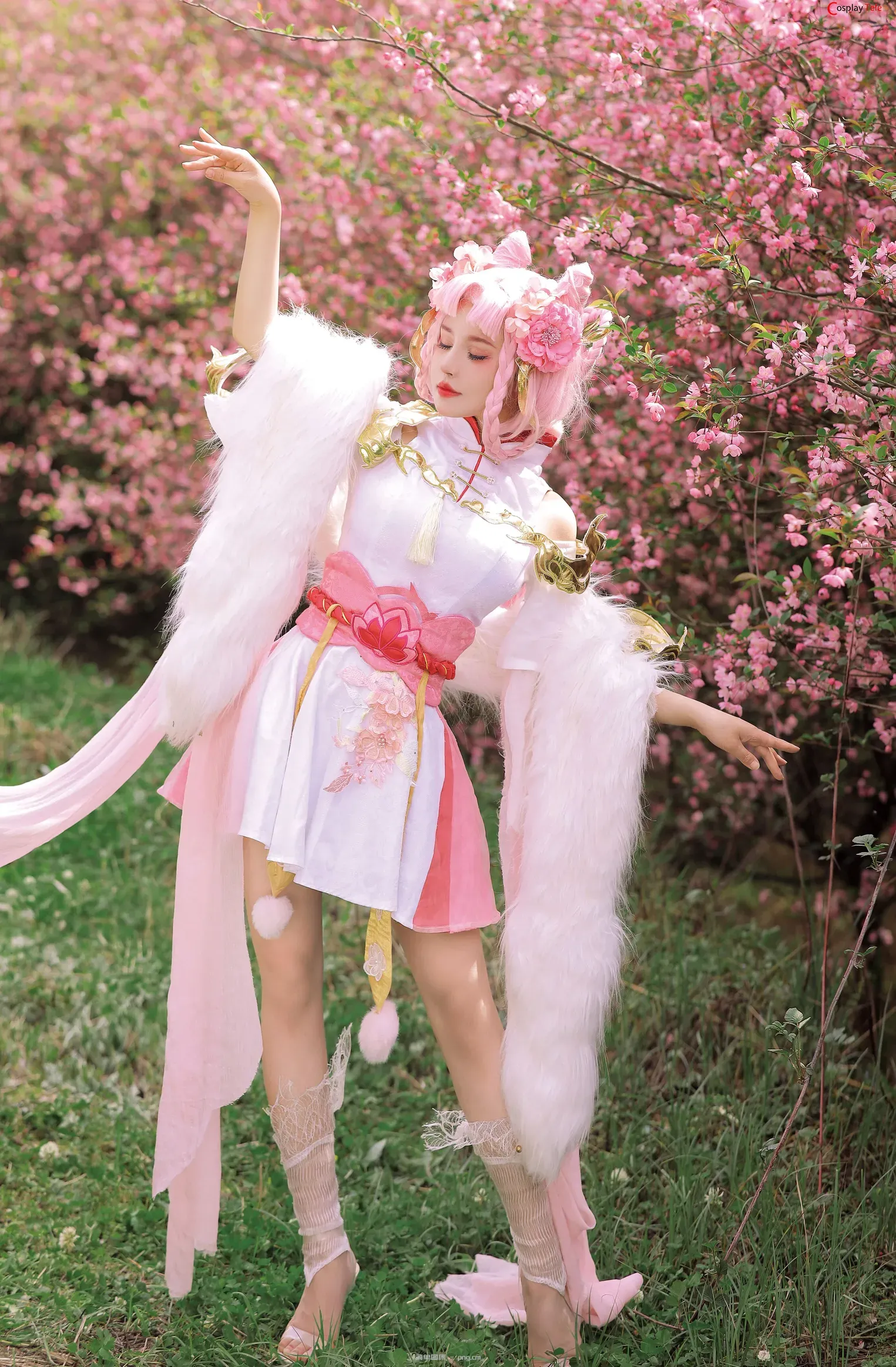 Tao nuan jiang (桃暖酱) cosplay Chang’e – King Of Glory “60 photos”-7