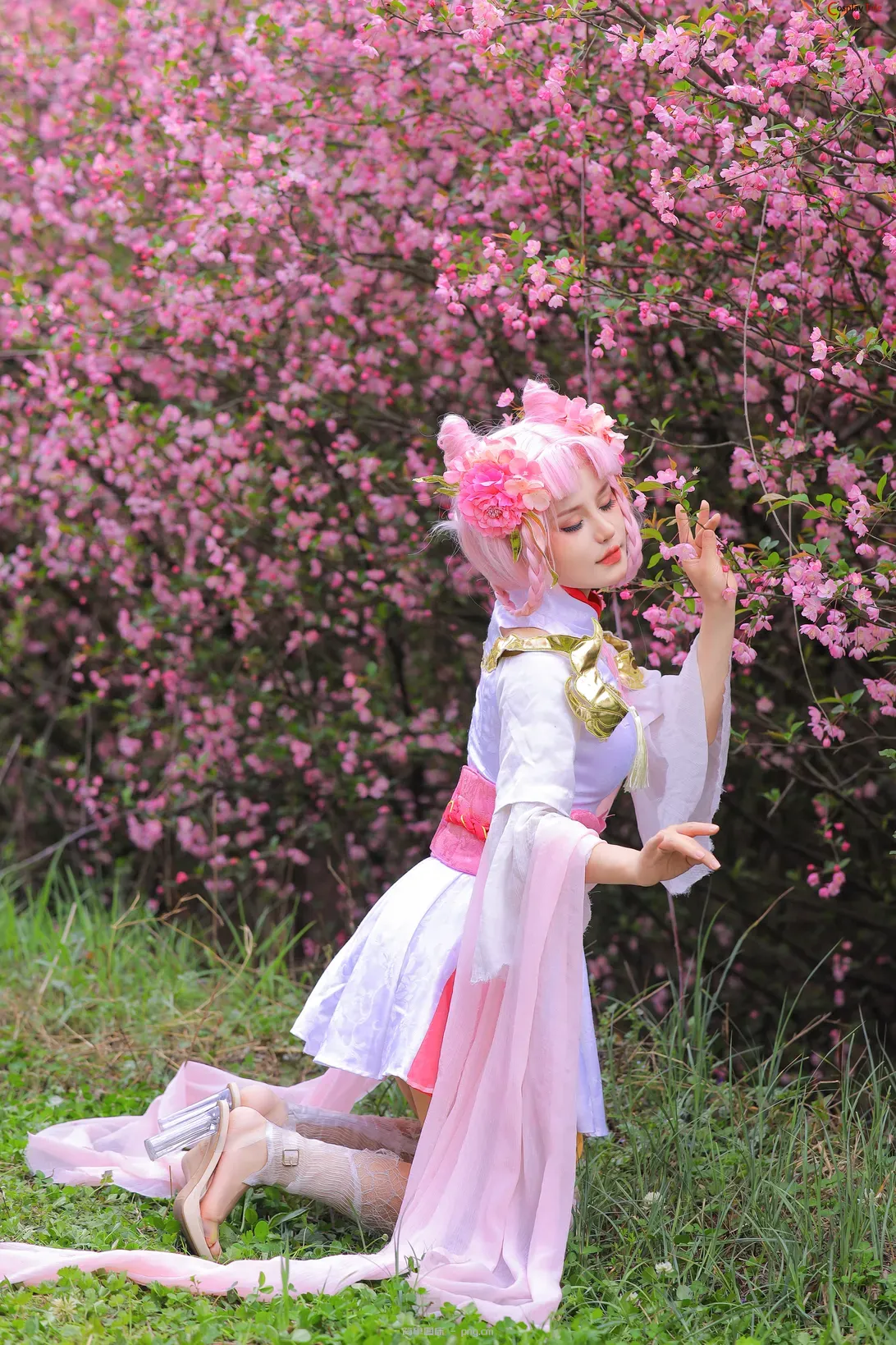 Tao nuan jiang (桃暖酱) cosplay Chang’e – King Of Glory “60 photos”-19