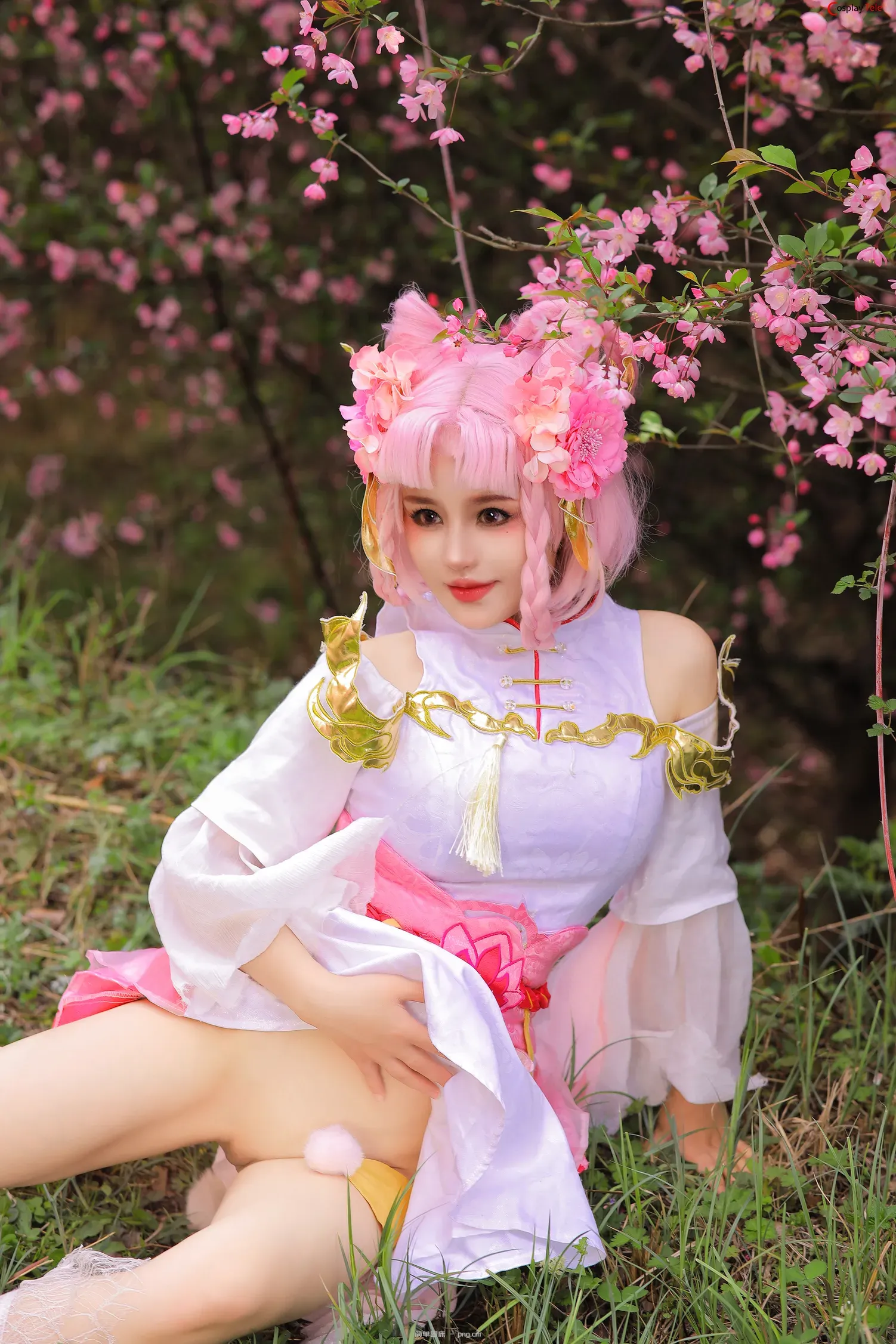 Tao nuan jiang (桃暖酱) cosplay Chang’e – King Of Glory “60 photos”-23