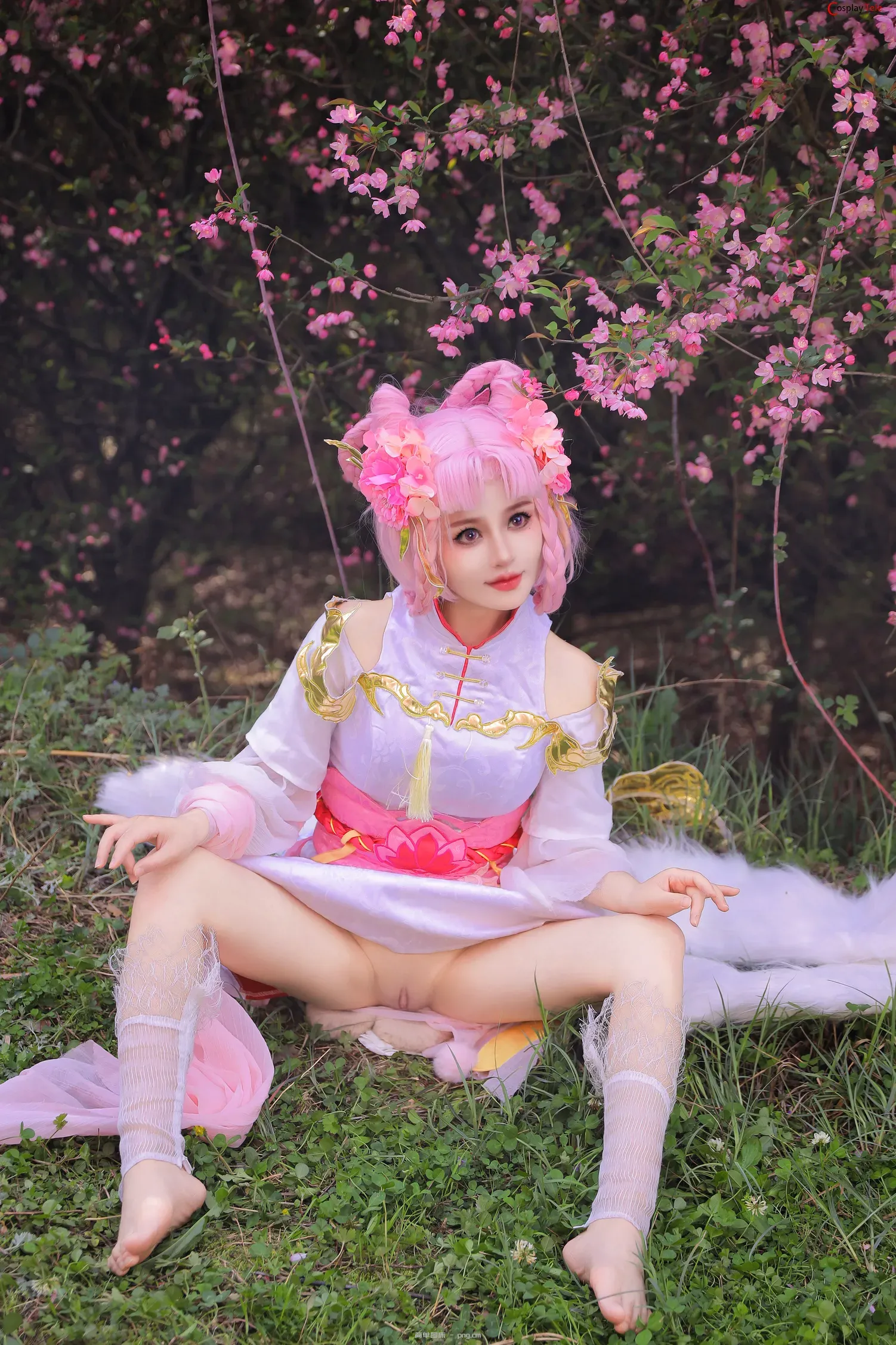 Tao nuan jiang (桃暖酱) cosplay Chang’e – King Of Glory “60 photos”-30