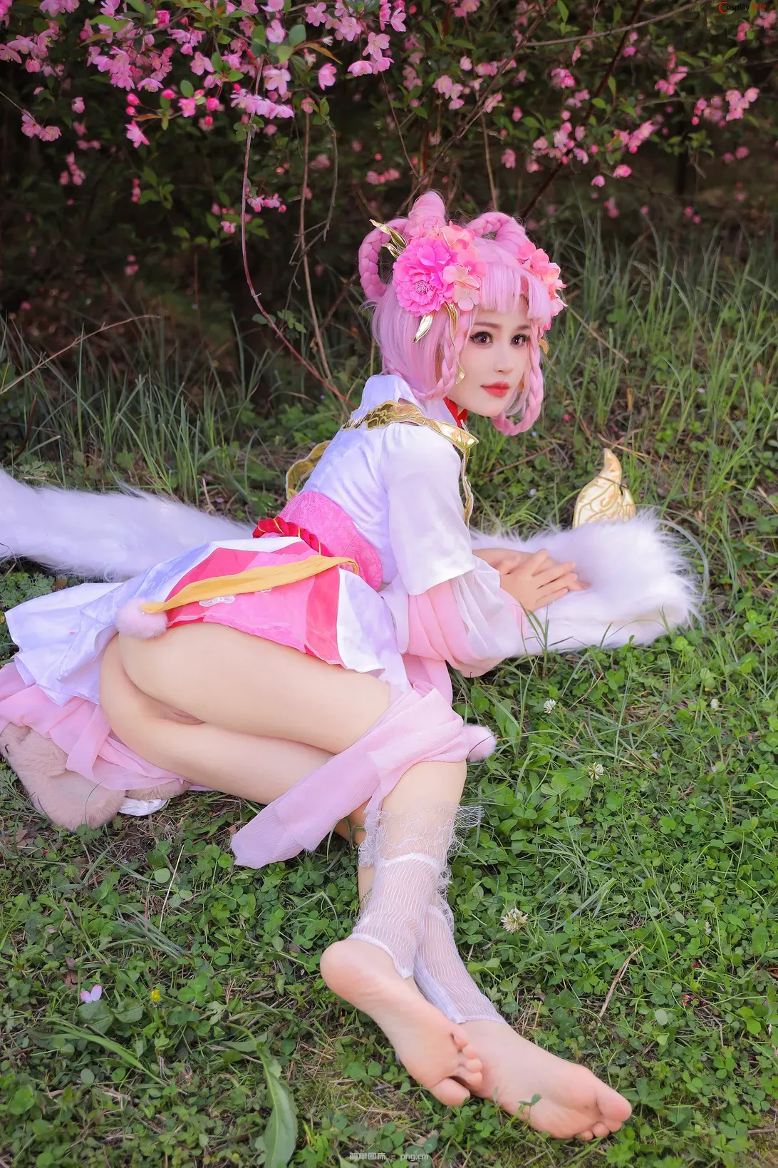 Tao nuan jiang (桃暖酱) cosplay Chang’e – King Of Glory “60 photos”-35