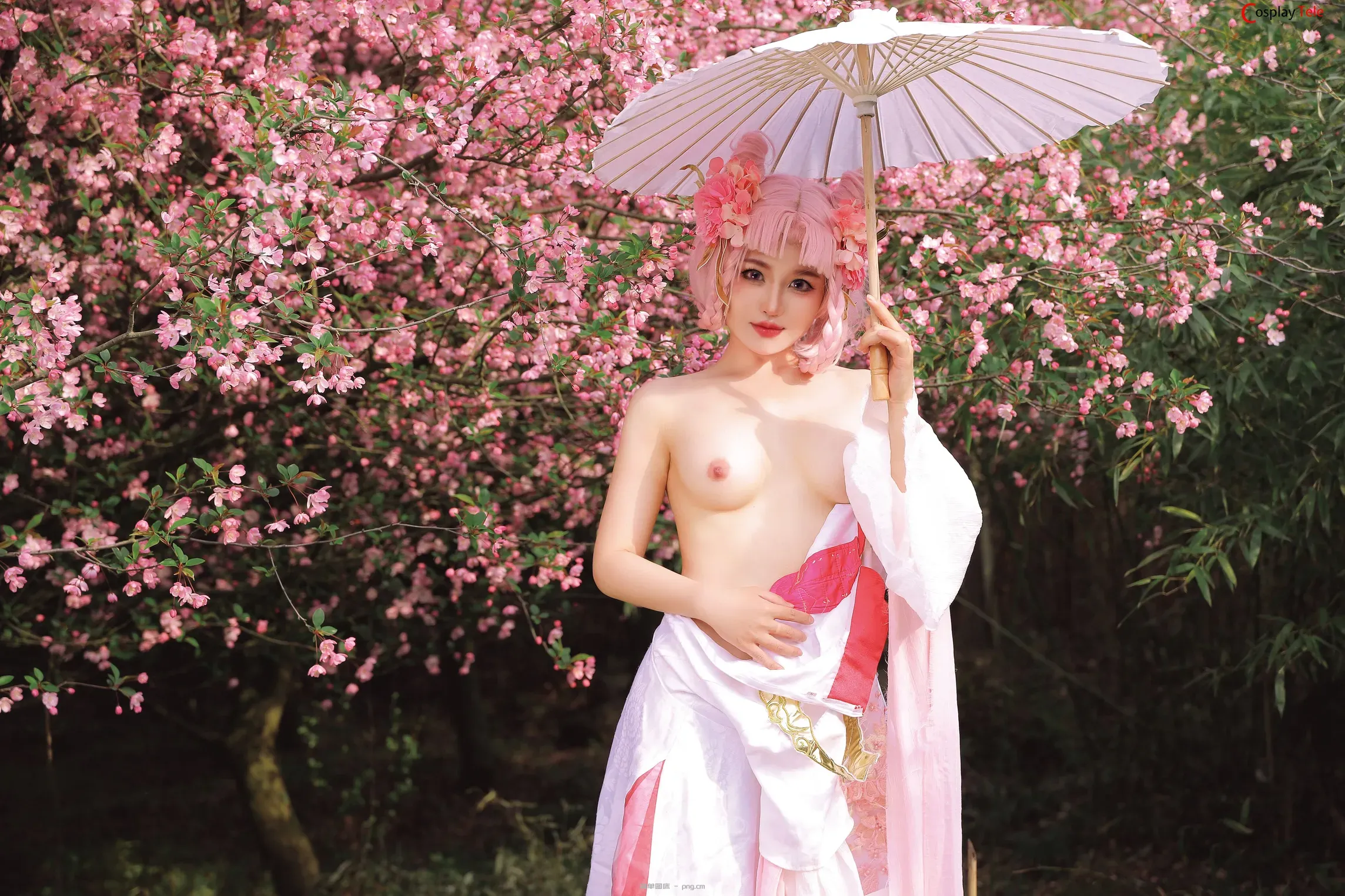 Tao nuan jiang (桃暖酱) cosplay Chang’e – King Of Glory “60 photos”-48