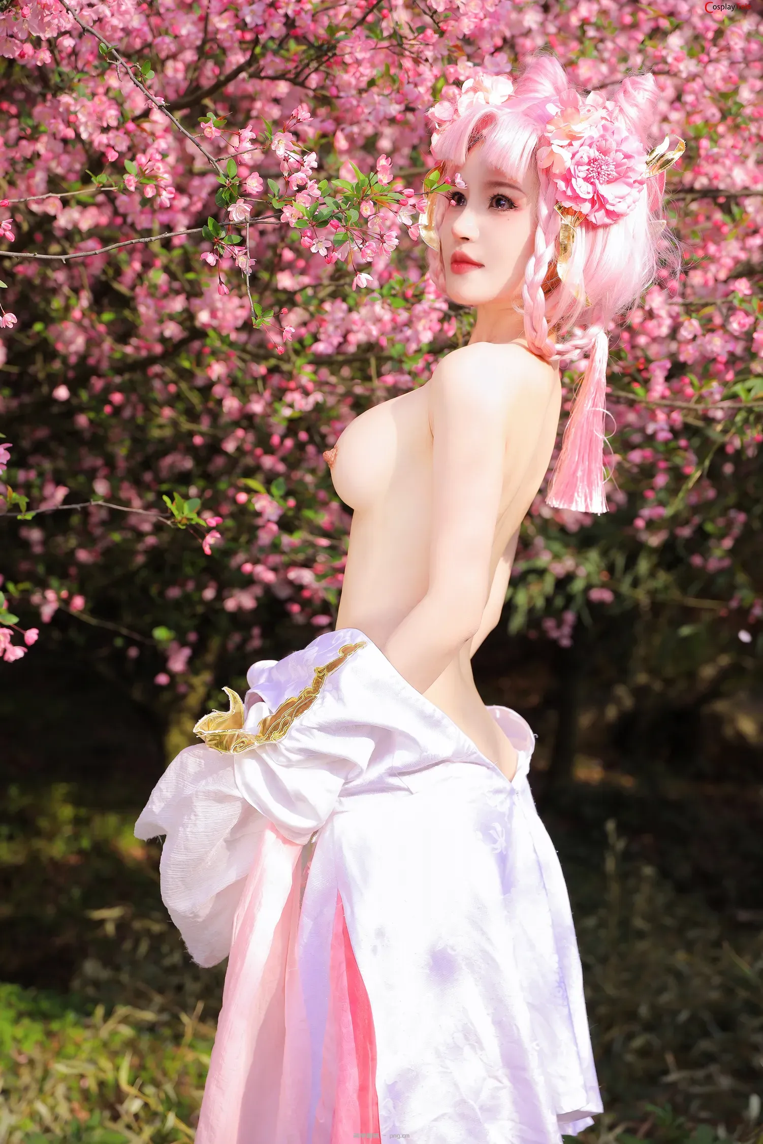 Tao nuan jiang (桃暖酱) cosplay Chang’e – King Of Glory “60 photos”-51