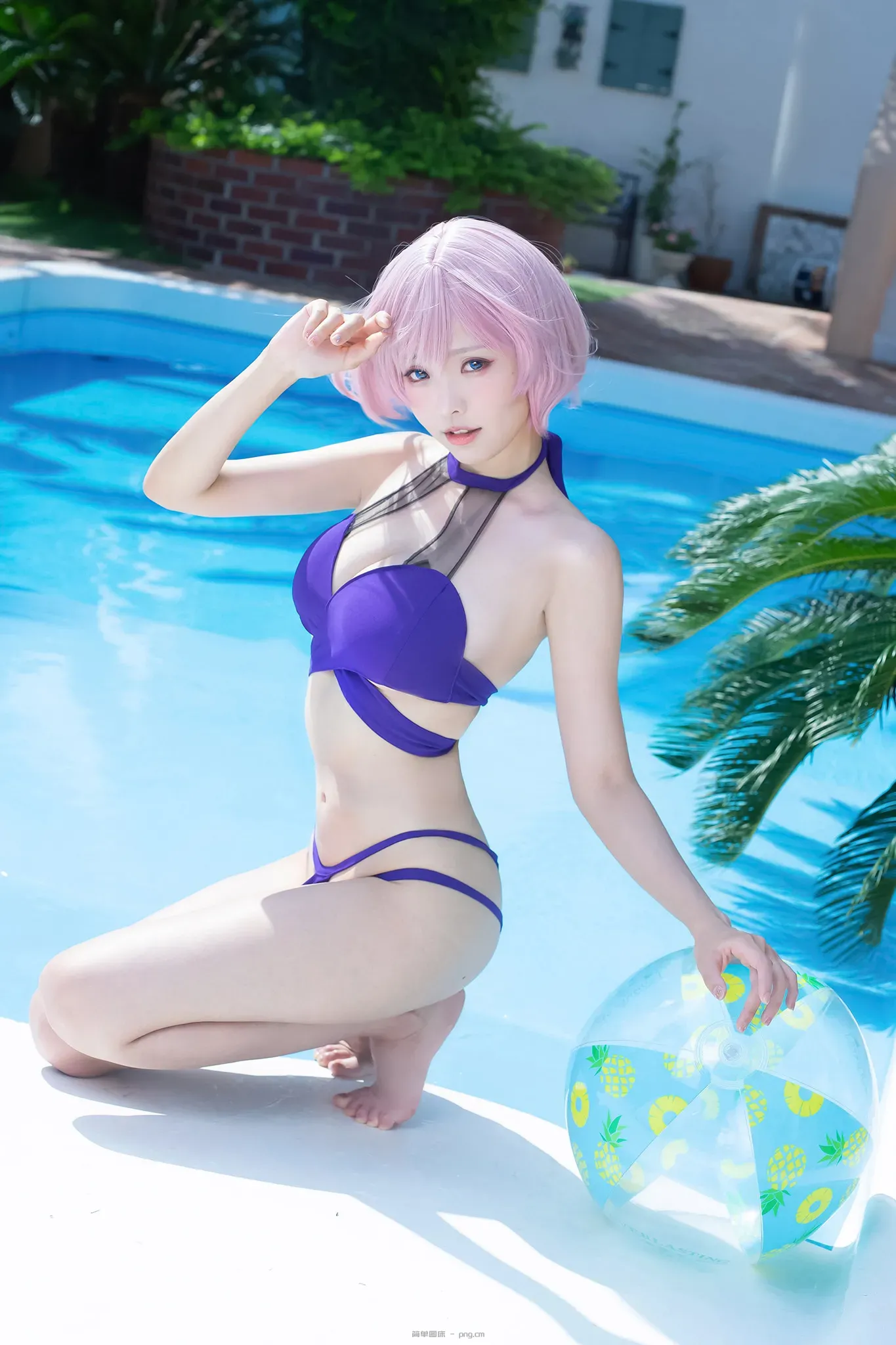 Ely_eee (ElyEE子) cosplay Mujina Swimsuit