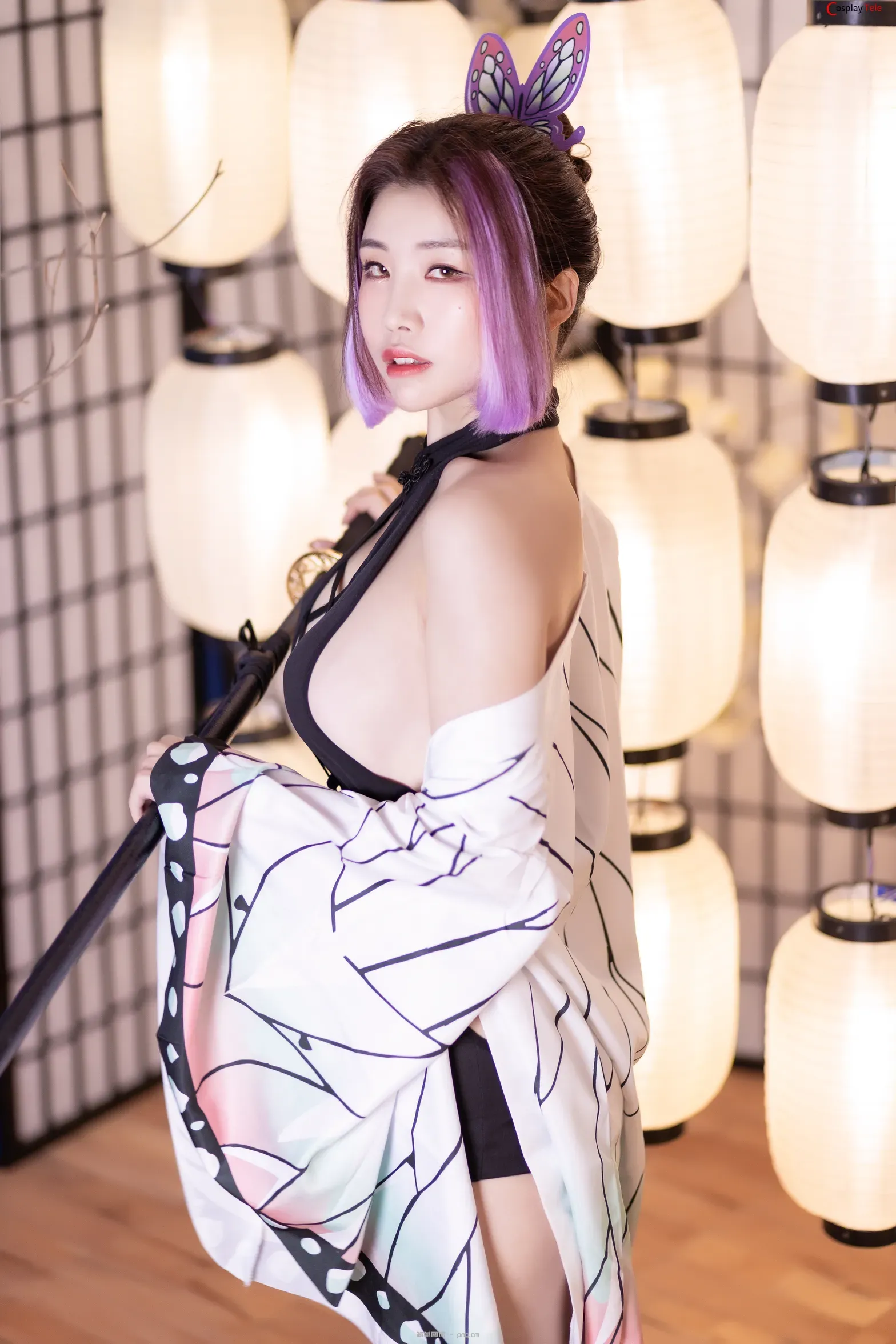 Yebin (전예빈) cosplay Shinobu Kocho – Kimetsu no Yaiba “60 photos”-5