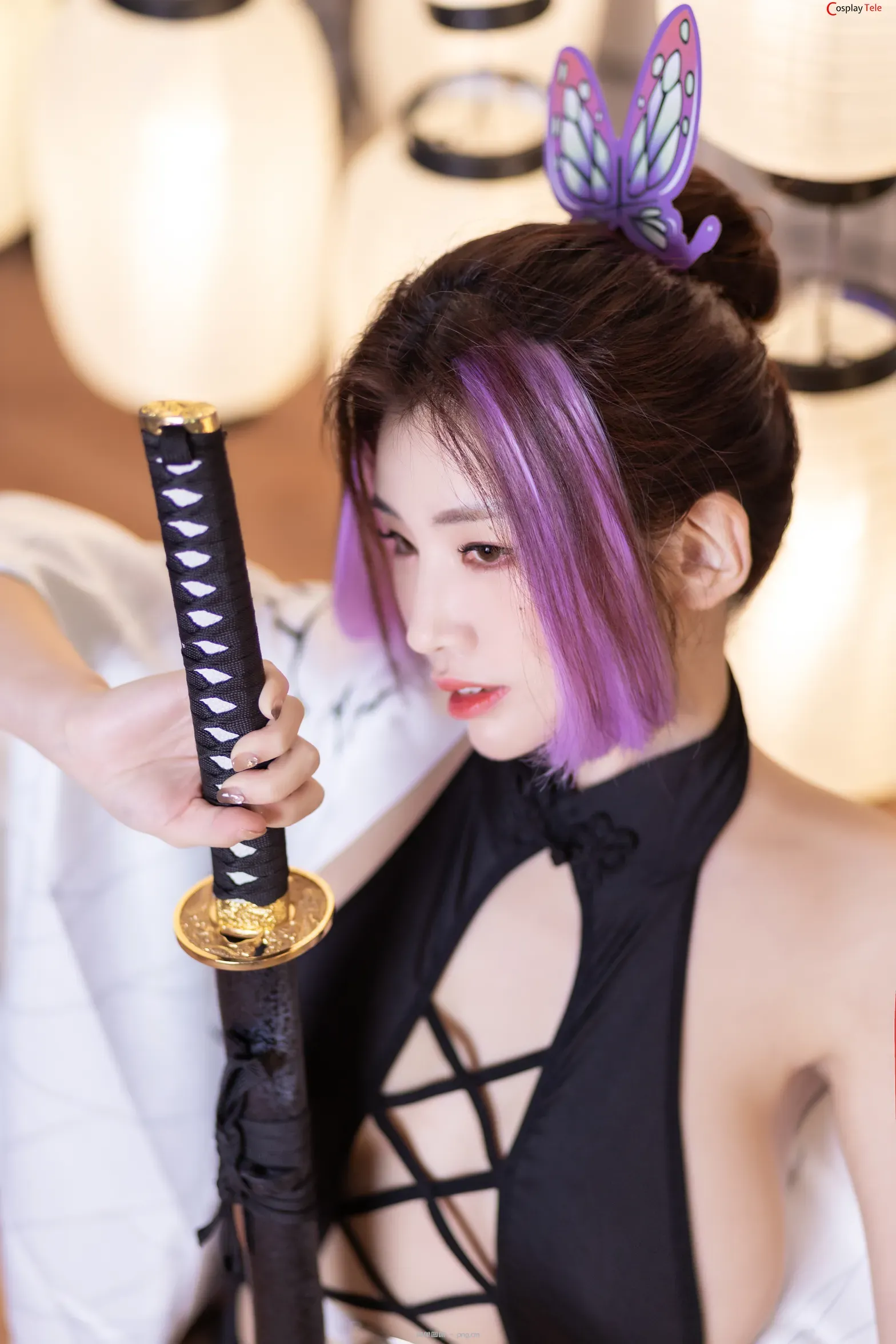 Yebin (전예빈) cosplay Shinobu Kocho – Kimetsu no Yaiba “60 photos”-8