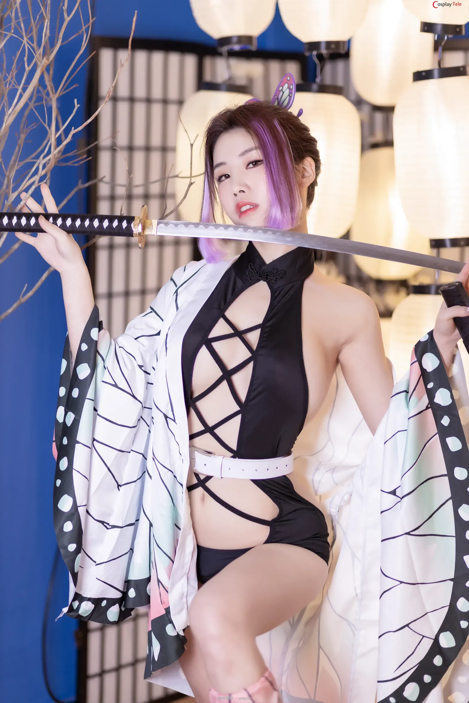 Yebin (전예빈) cosplay Shinobu Kocho – Kimetsu no Yaiba “60 photos”-11