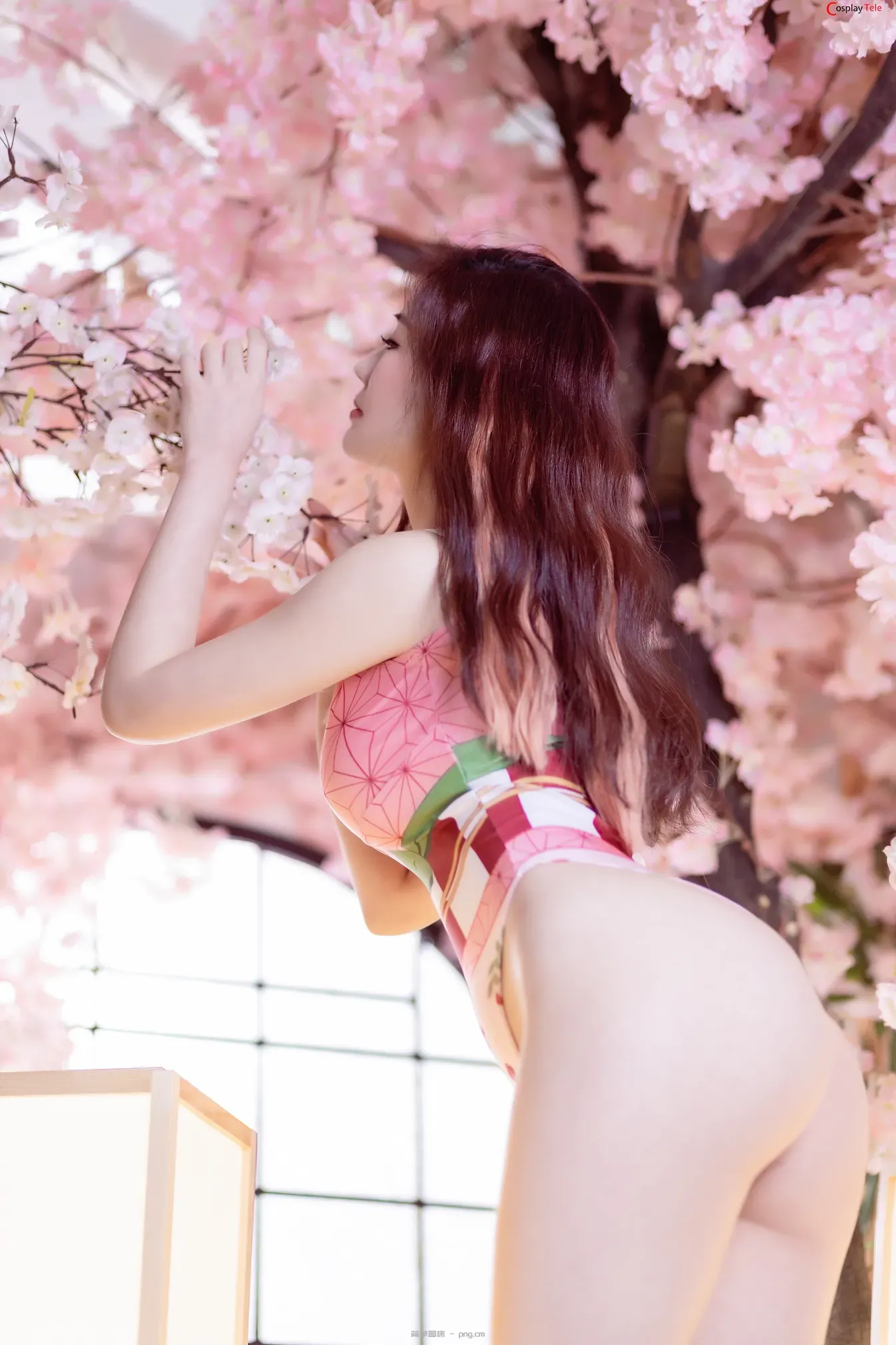 Yebin (전예빈) cosplay Nezuko Kamado – Kimetsu no Yaiba “65 photos”-40