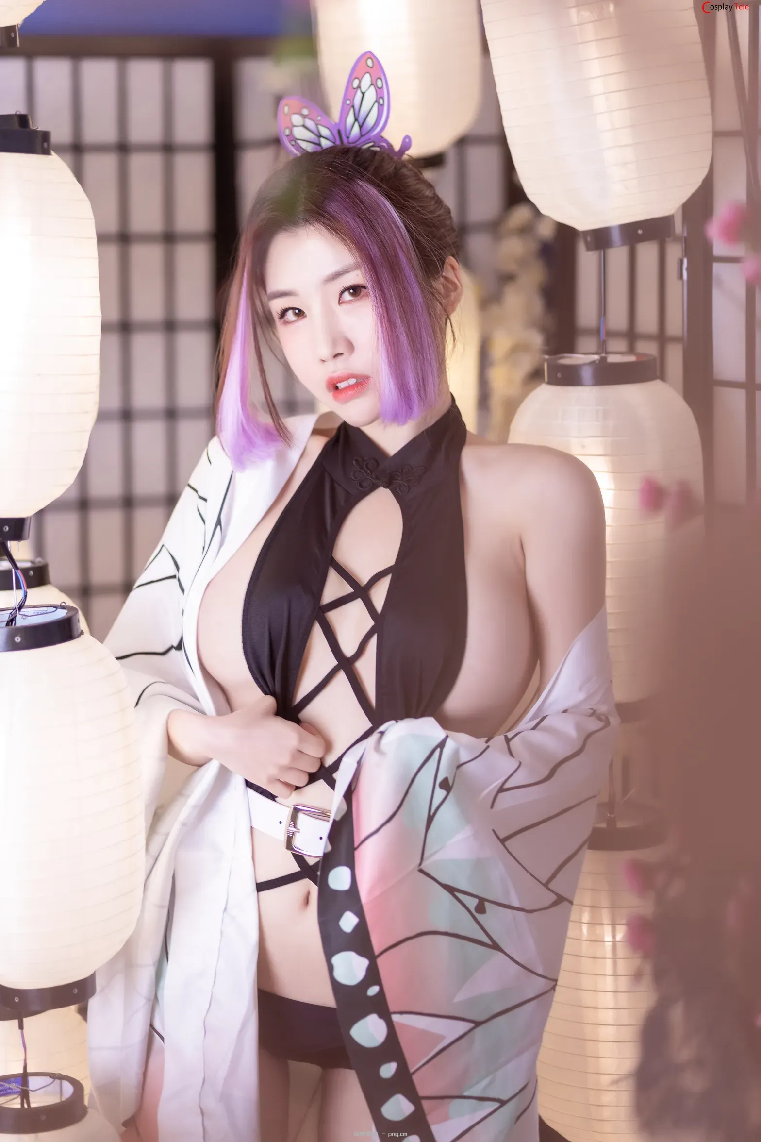 Yebin (전예빈) cosplay Shinobu Kocho – Kimetsu no Yaiba “60 photos”-45