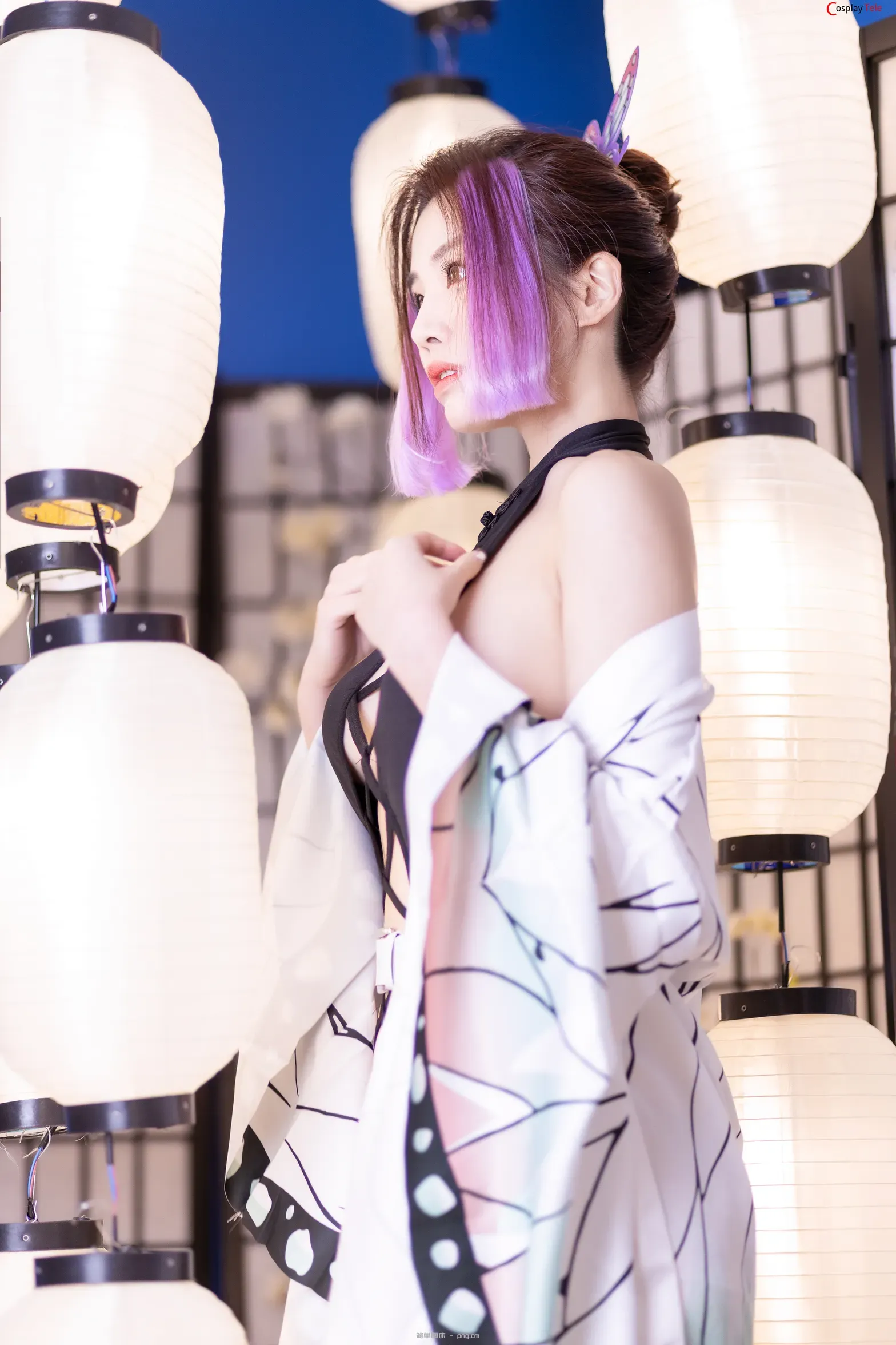 Yebin (전예빈) cosplay Shinobu Kocho – Kimetsu no Yaiba “60 photos”-53