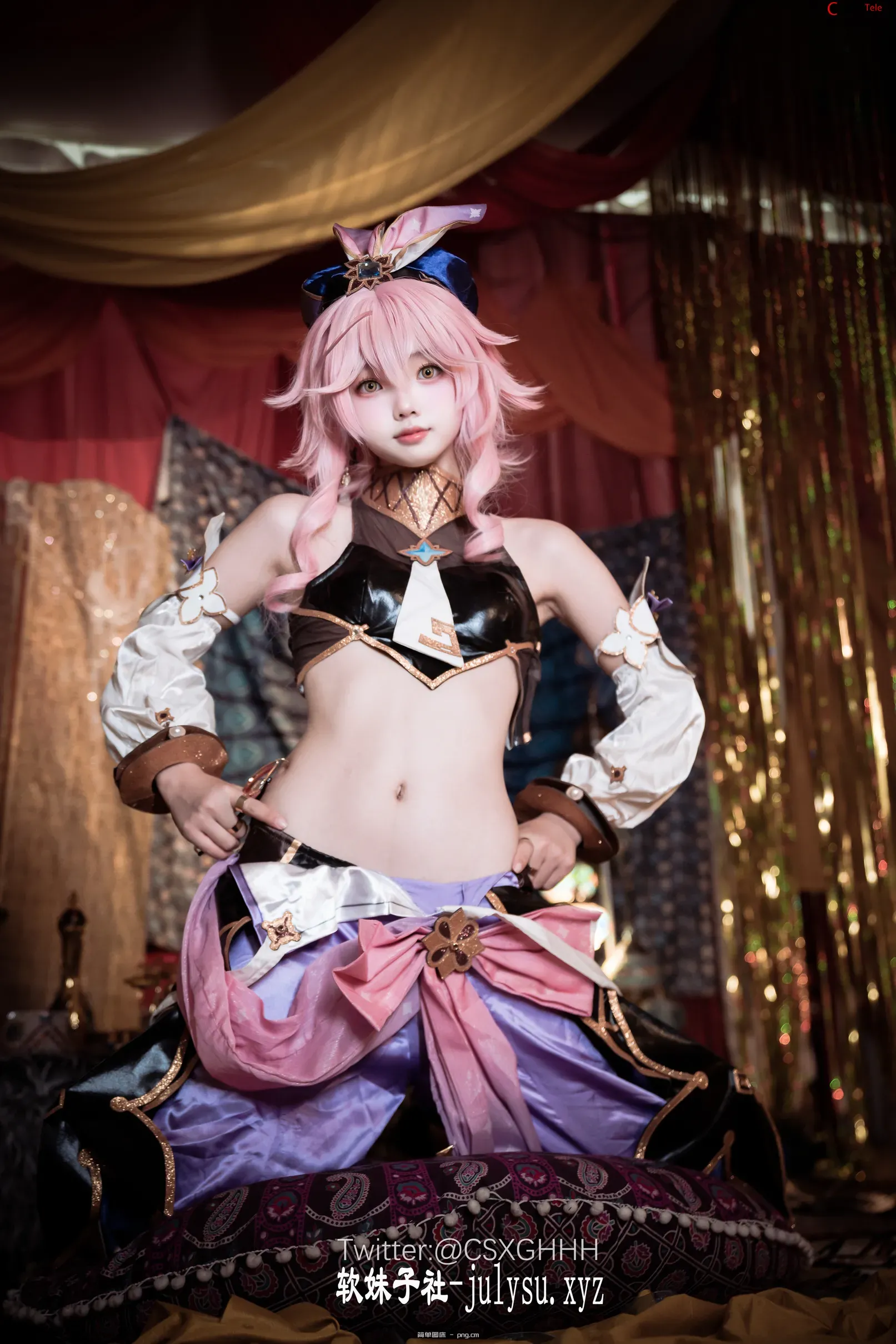 村上西瓜 (CSXGHHH) cosplay Dori – Genshin Impact “66 photos”-9