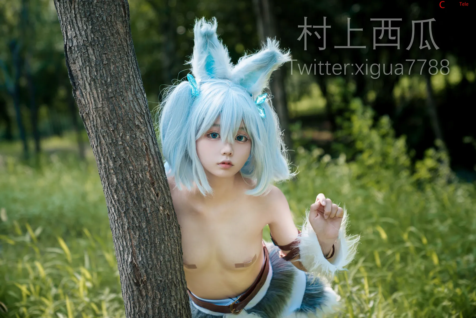 村上西瓜 (CSXGHHH) cosplay Setsuna – Redo of Healer “70 photos”-14