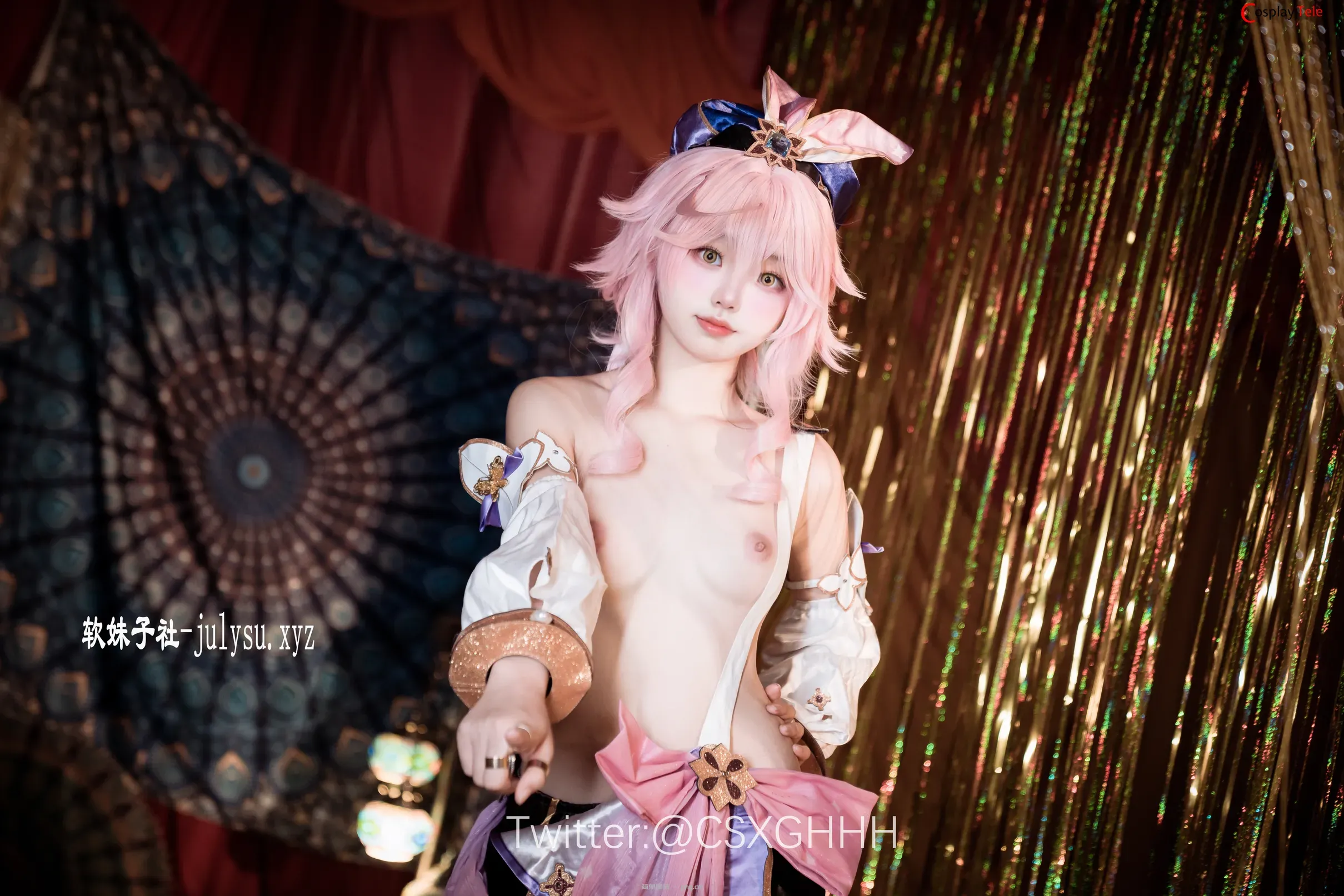 村上西瓜 (CSXGHHH) cosplay Dori – Genshin Impact “66 photos”-15