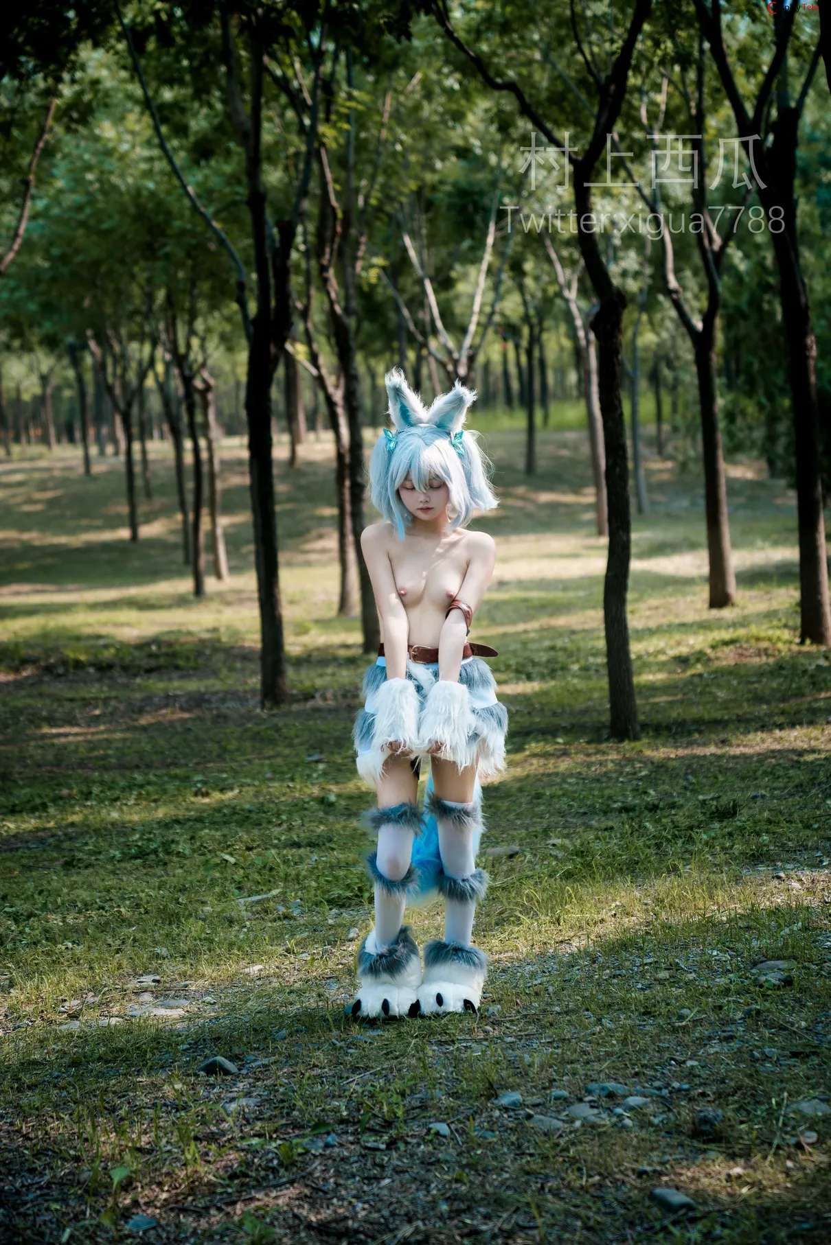 村上西瓜 (CSXGHHH) cosplay Setsuna – Redo of Healer “70 photos”-20