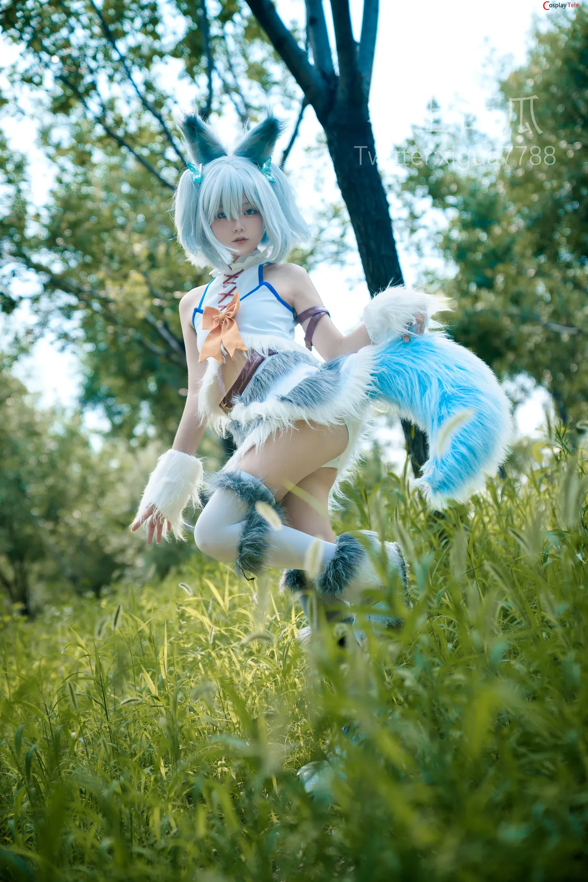 村上西瓜 (CSXGHHH) cosplay Setsuna – Redo of Healer “70 photos”-25