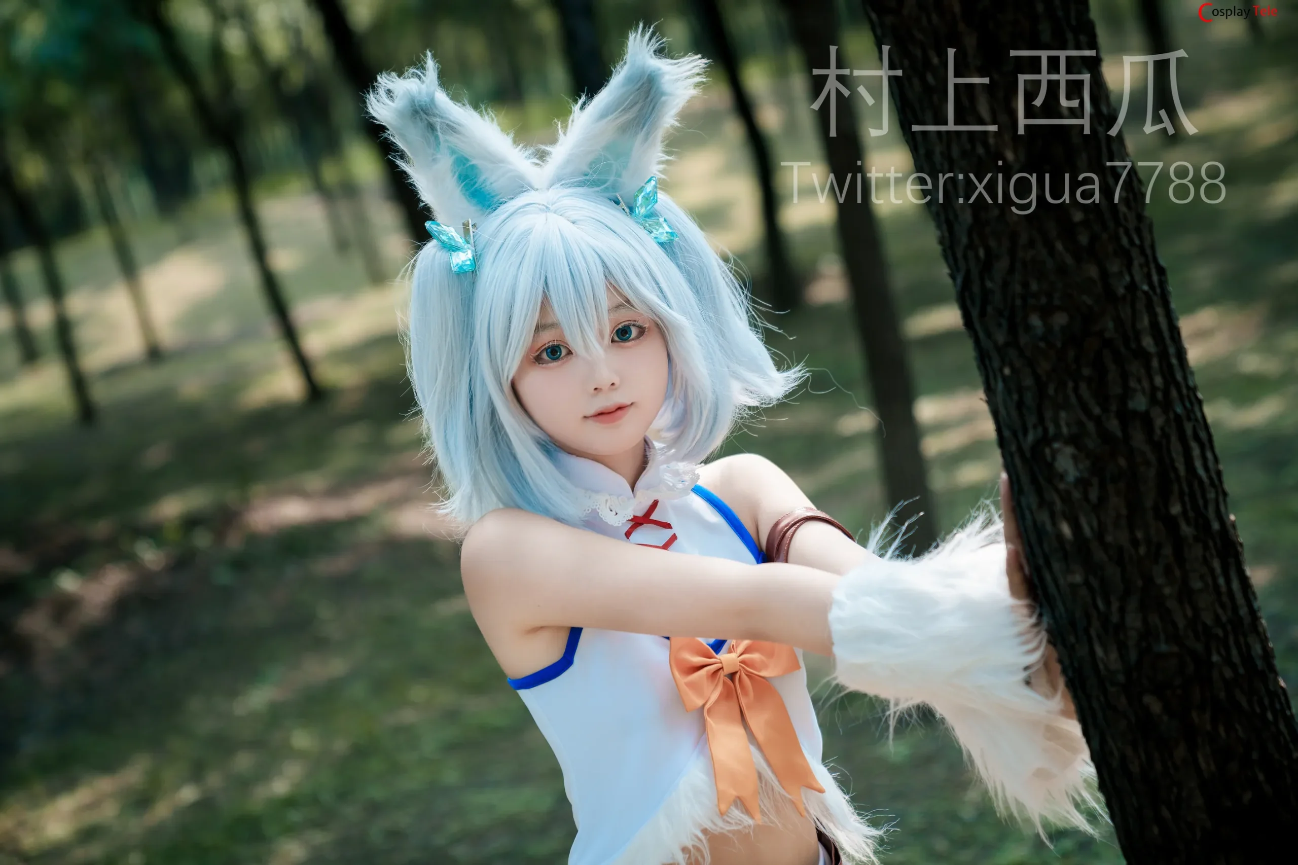 村上西瓜 (CSXGHHH) cosplay Setsuna – Redo of Healer “70 photos”-26