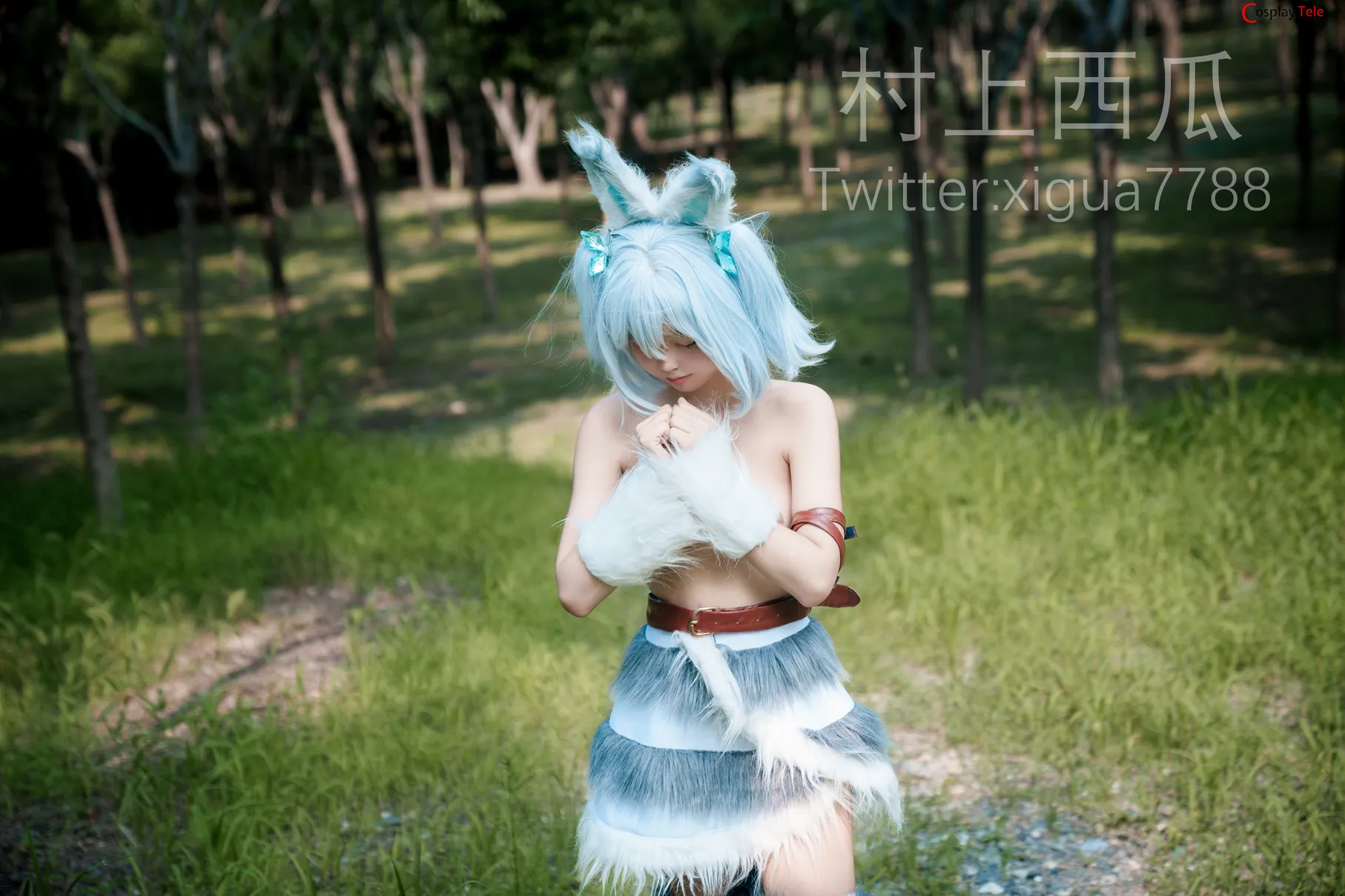 村上西瓜 (CSXGHHH) cosplay Setsuna – Redo of Healer “70 photos”-27