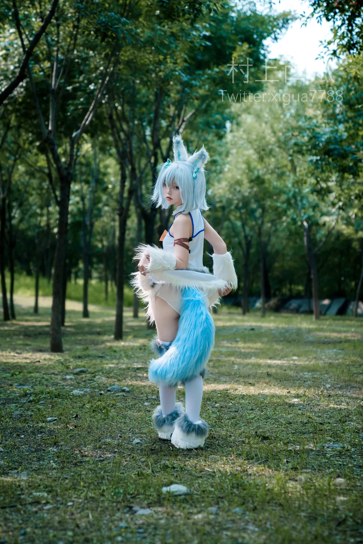 村上西瓜 (CSXGHHH) cosplay Setsuna – Redo of Healer “70 photos”-33