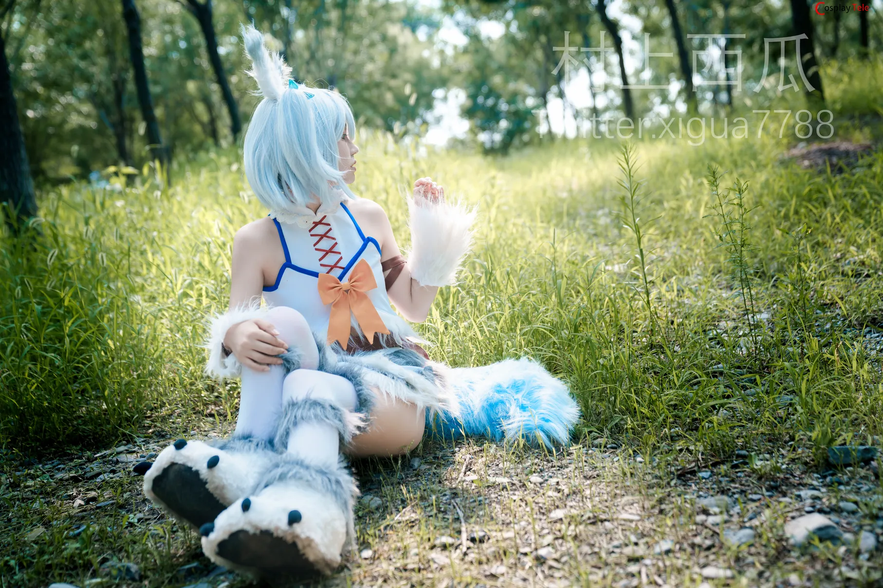 村上西瓜 (CSXGHHH) cosplay Setsuna – Redo of Healer “70 photos”-36