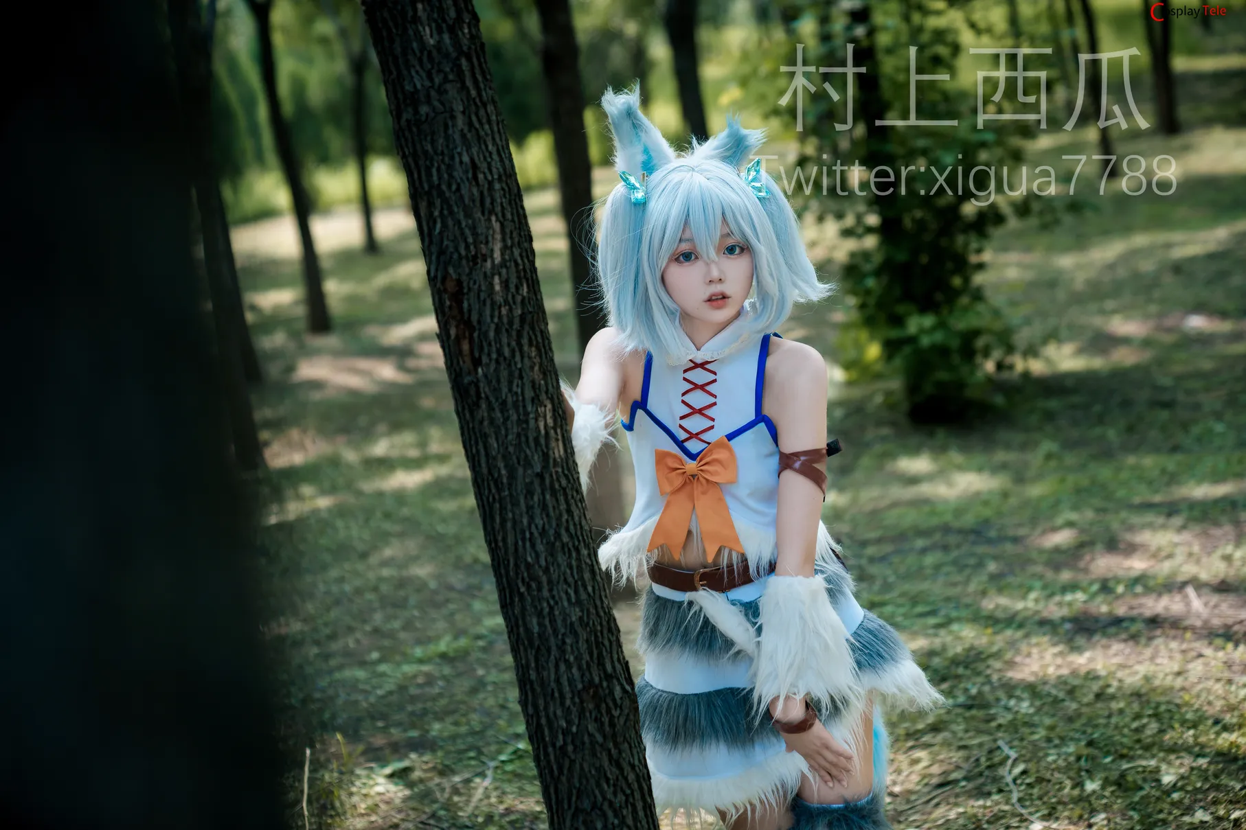 村上西瓜 (CSXGHHH) cosplay Setsuna – Redo of Healer “70 photos”-41